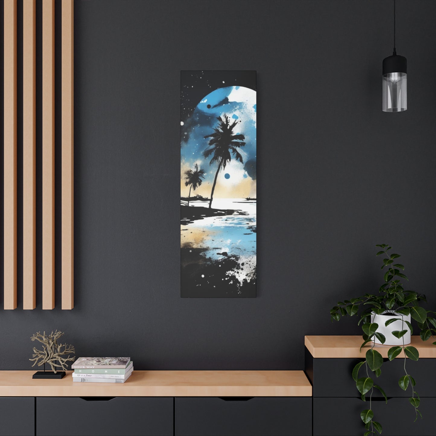 Abstract Art Canvas Print – Modern Wall Art, Digital Artwork, Matte Canvas, Ready to Hang, Home & Office Décor, Modern Wall Décor