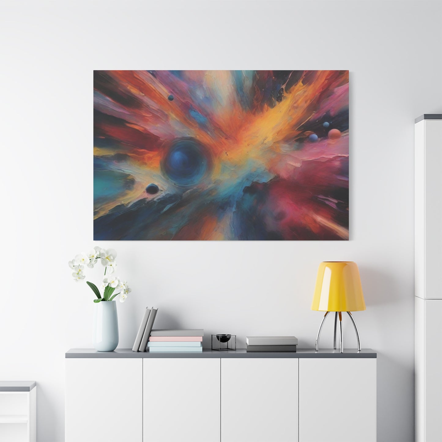 Abstract Art Canvas Print – Modern Wall Art, Digital Artwork, Matte Canvas, Ready to Hang, Home & Office Décor, Modern Wall Décor