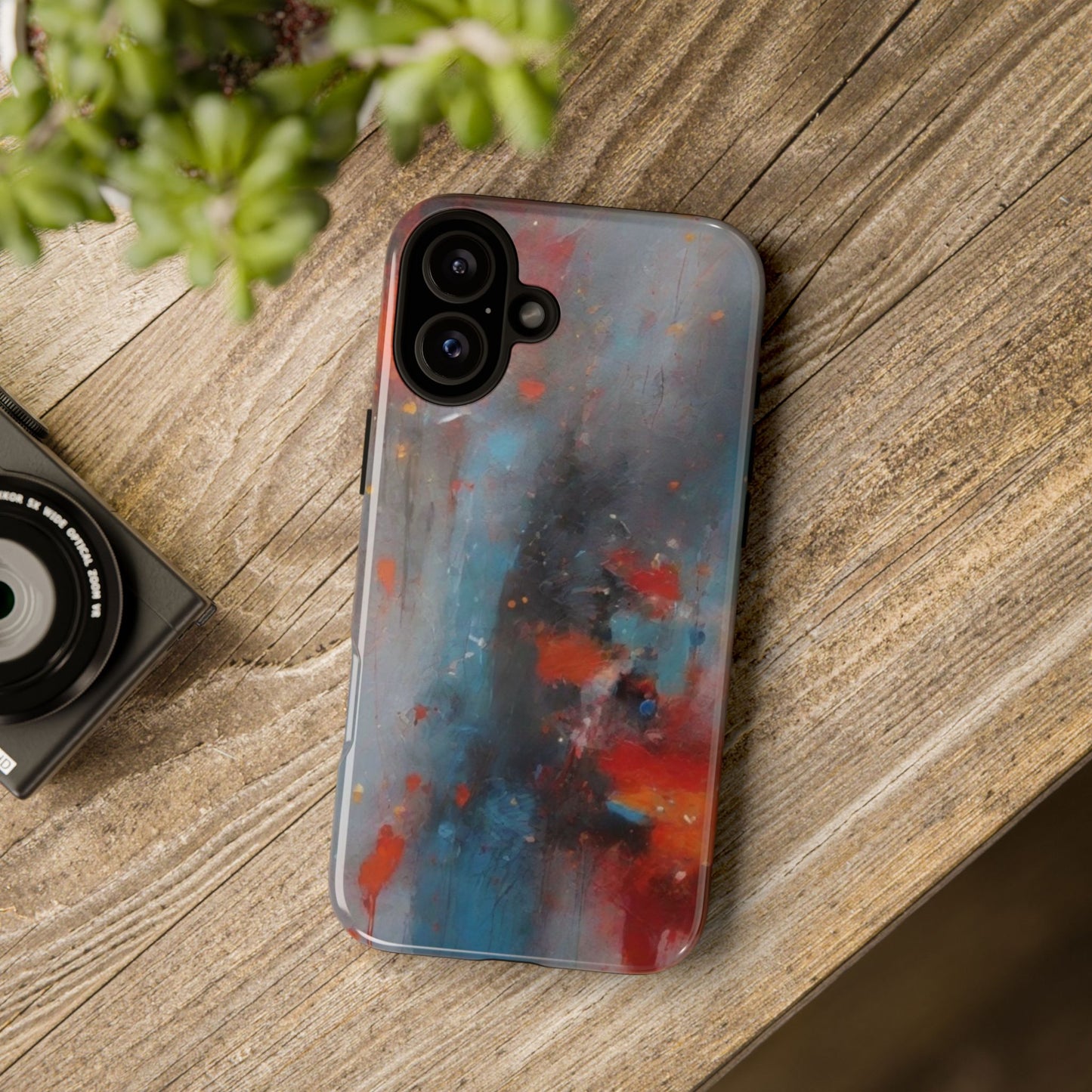 iPhone Tough Case Phone Case for iPhone 14\15\16 – Dual Layer, Matte/Glossy Finish, Wireless Charging Compatible