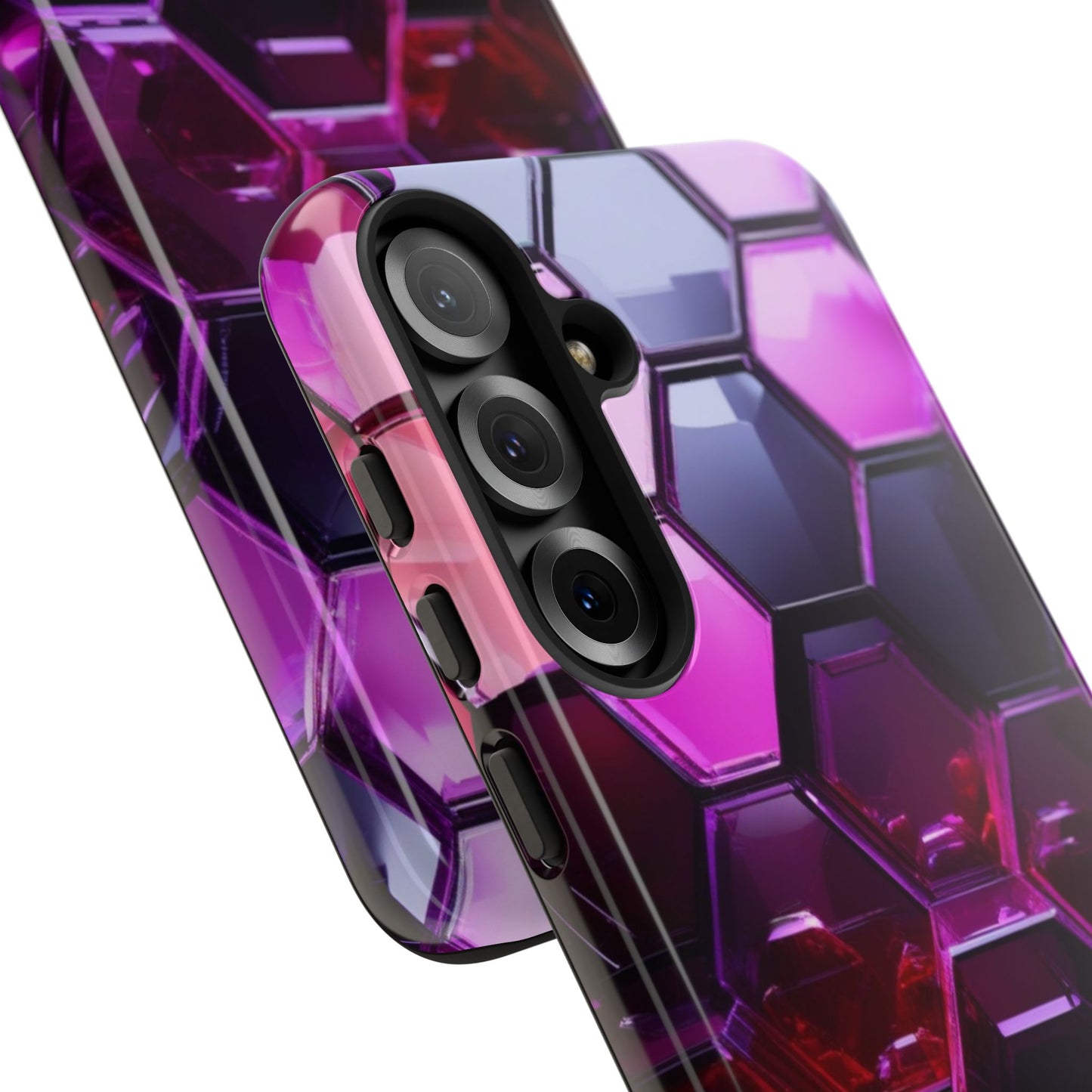 Tough Case Phone Case for Samsung Galaxy S25/S24 – Dual Layer, Matte/Glossy Finish, Wireless Charging Compatible