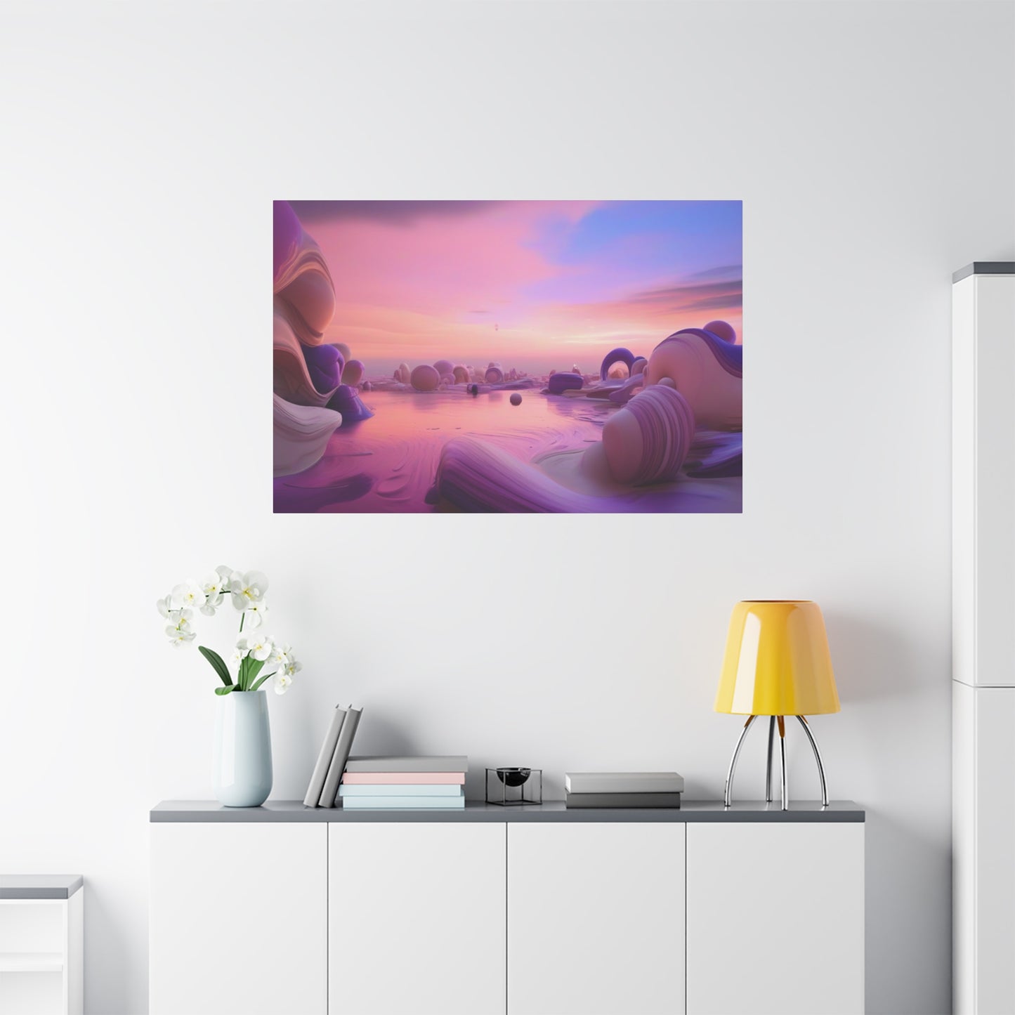 Abstract Art Canvas Print – Modern Wall Art, Digital Artwork, Matte Canvas, Ready to Hang, Home & Office Décor, Modern Wall Décor