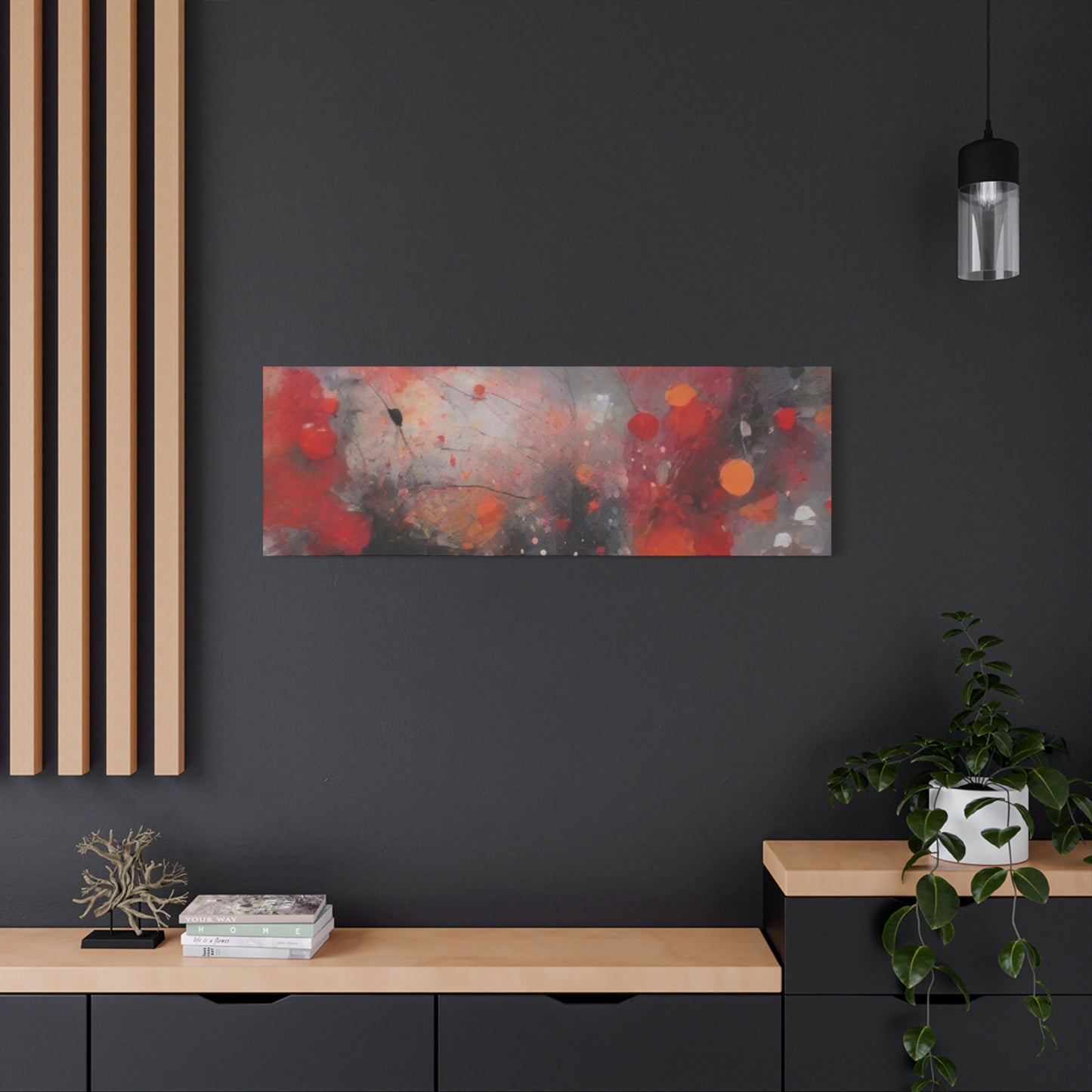 Abstract Art Canvas Print – Modern Wall Art, Digital Artwork, Matte Canvas, Ready to Hang, Home & Office Décor, Modern Wall Décor