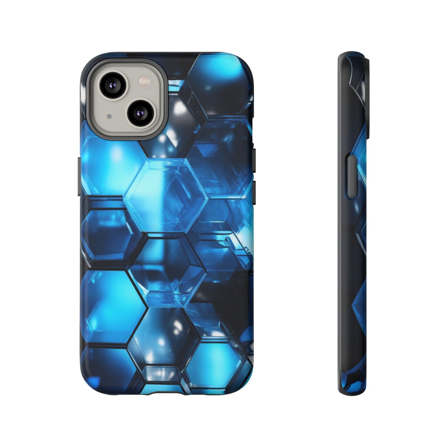 iPhone Tough Case Phone Case for iPhone 14\15\16 – Dual Layer, Matte/Glossy Finish, Wireless Charging Compatible