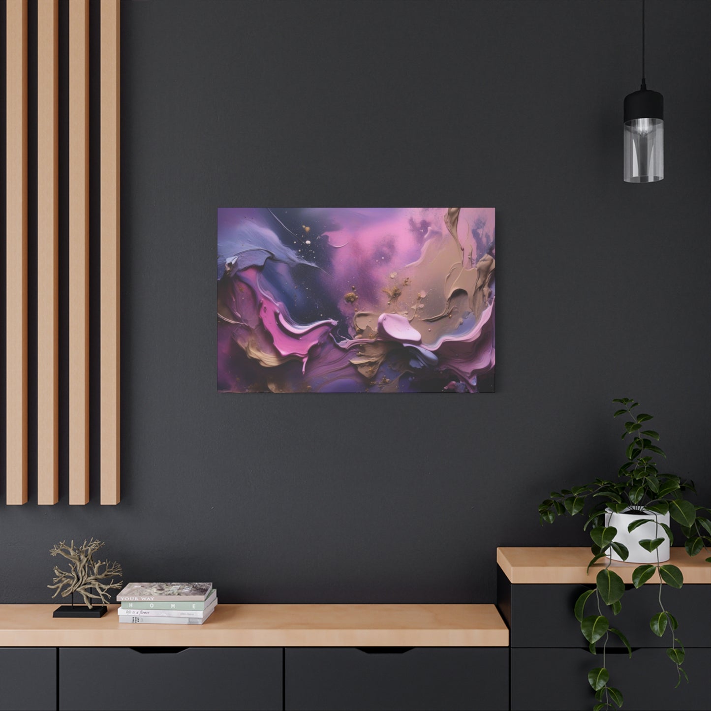 Abstract Art Canvas Print – Modern Wall Art, Digital Artwork, Matte Canvas, Ready to Hang, Home & Office Décor, Modern Wall Décor, Matte Stretched 1.25"
