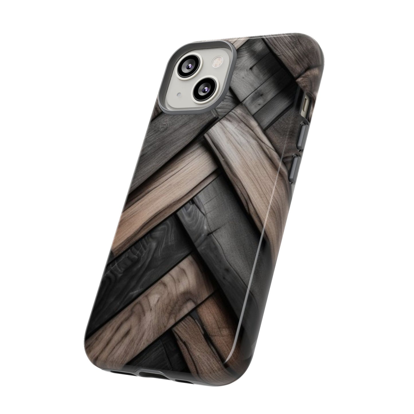 iPhone Tough Case Phone Case for iPhone 14\15\16 – Dual Layer, Matte/Glossy Finish, Wireless Charging Compatible