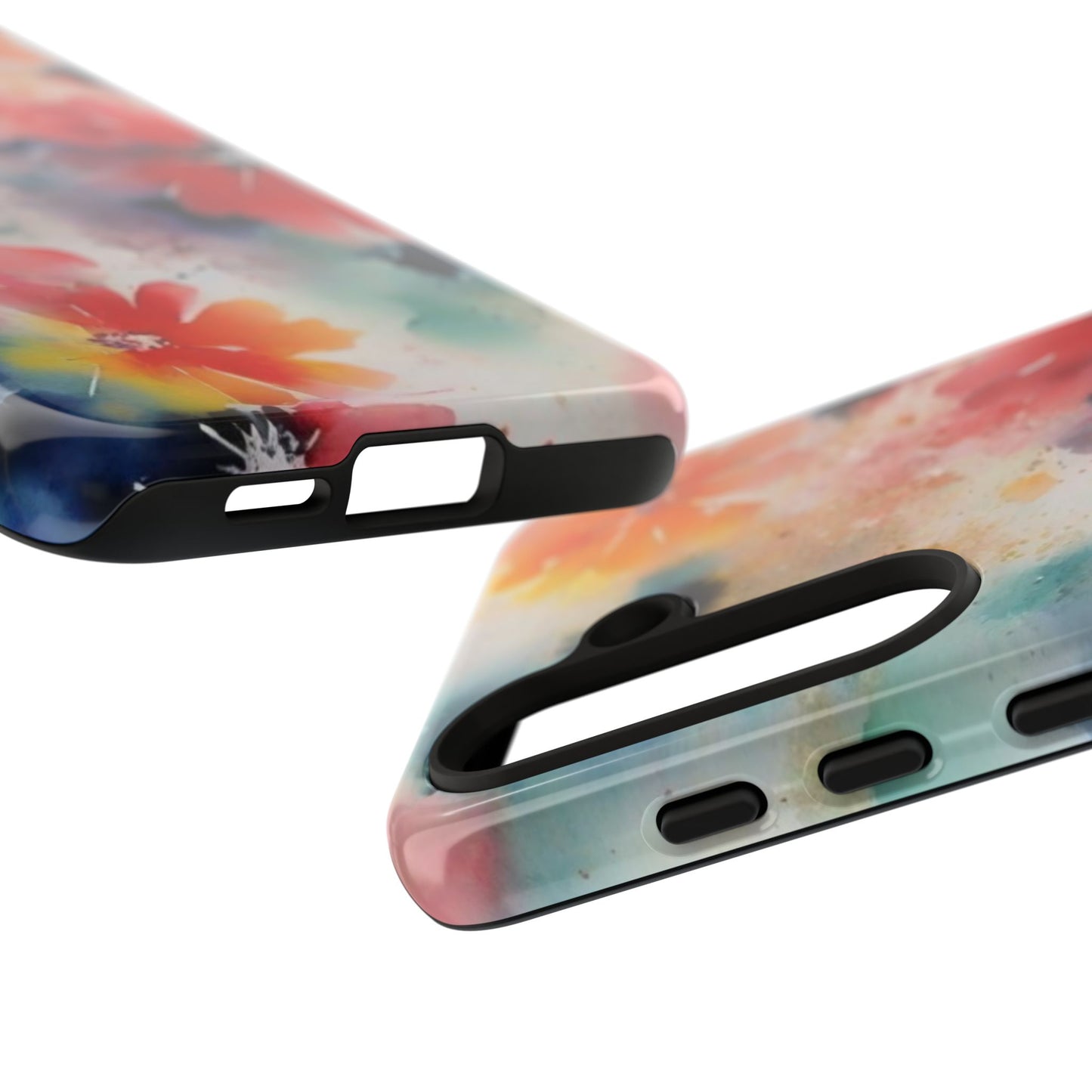 Tough Case Phone Case for Samsung Galaxy S25/S24 – Dual Layer, Matte/Glossy Finish, Wireless Charging Compatible