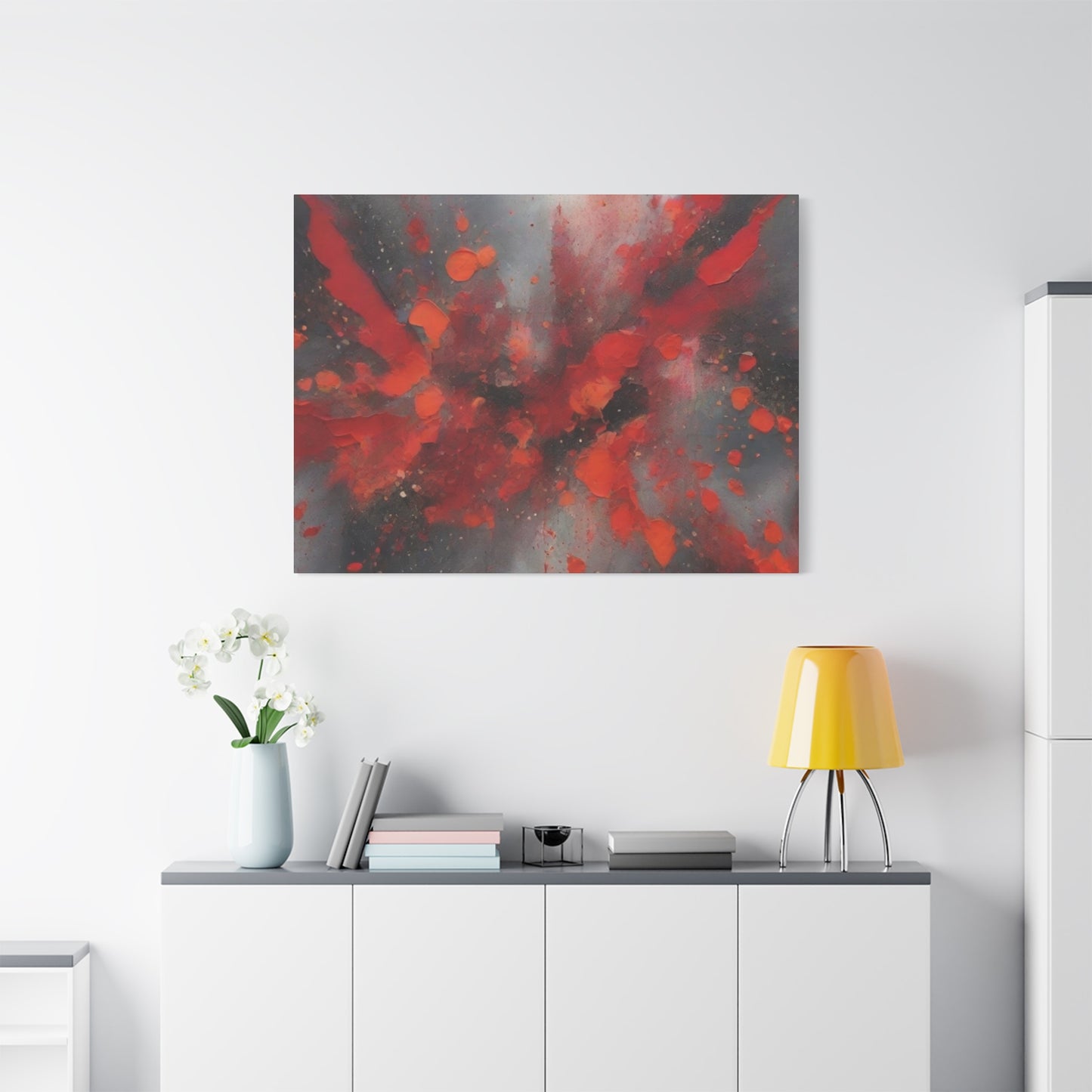 Abstract Art Canvas Print – Modern Wall Art, Digital Artwork, Matte Canvas, Ready to Hang, Home & Office Décor, Modern Wall Décor