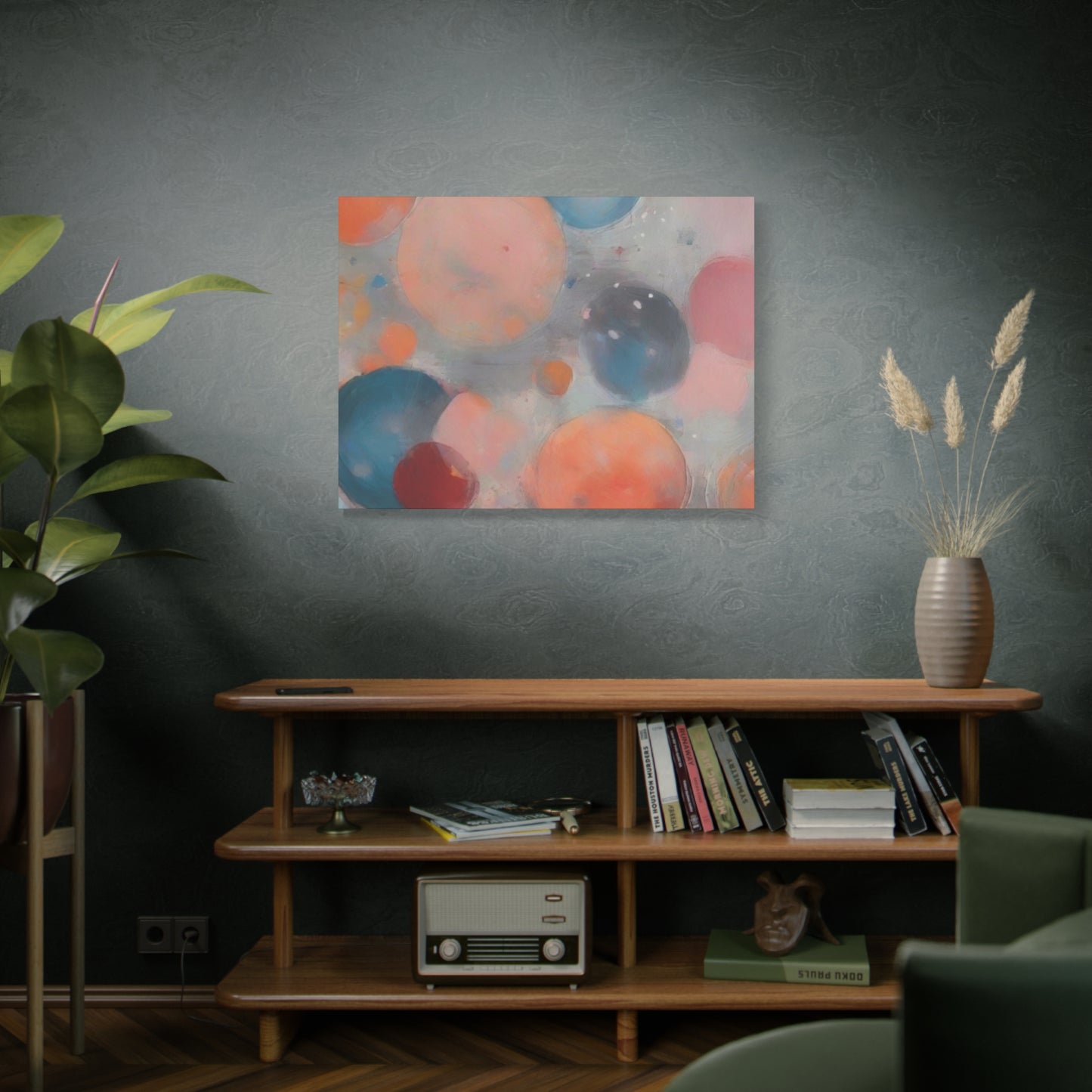 Abstract Art Canvas Print – Modern Wall Art, Digital Artwork, Matte Canvas, Ready to Hang, Home & Office Décor, Modern Wall Décor