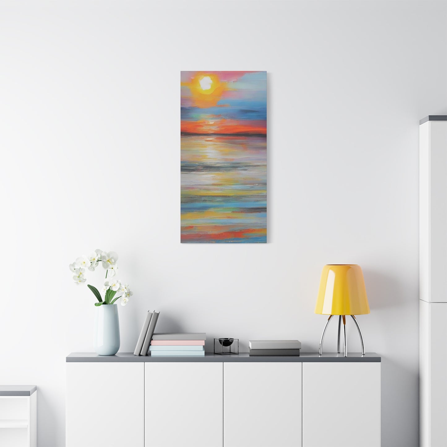 Abstract Art Canvas Print – Modern Wall Art, Digital Artwork, Matte Canvas, Ready to Hang, Home & Office Décor, Modern Wall Décor