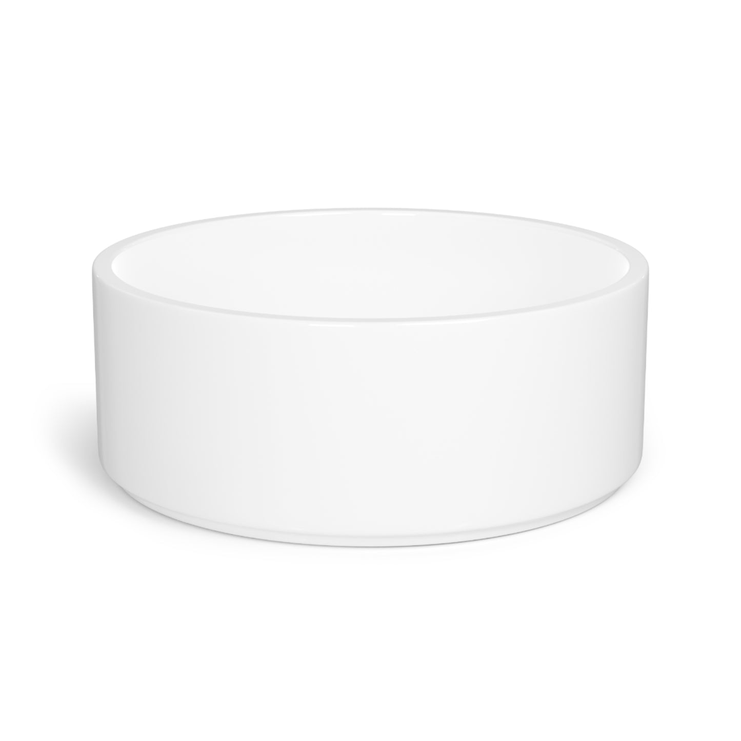 Pet Dog Bowl – Ceramic Food & Water Dish, Microwave & Dishwasher Safe, Cute Huskie Pet Bowl - Adorable Dog Food Dish for Pets