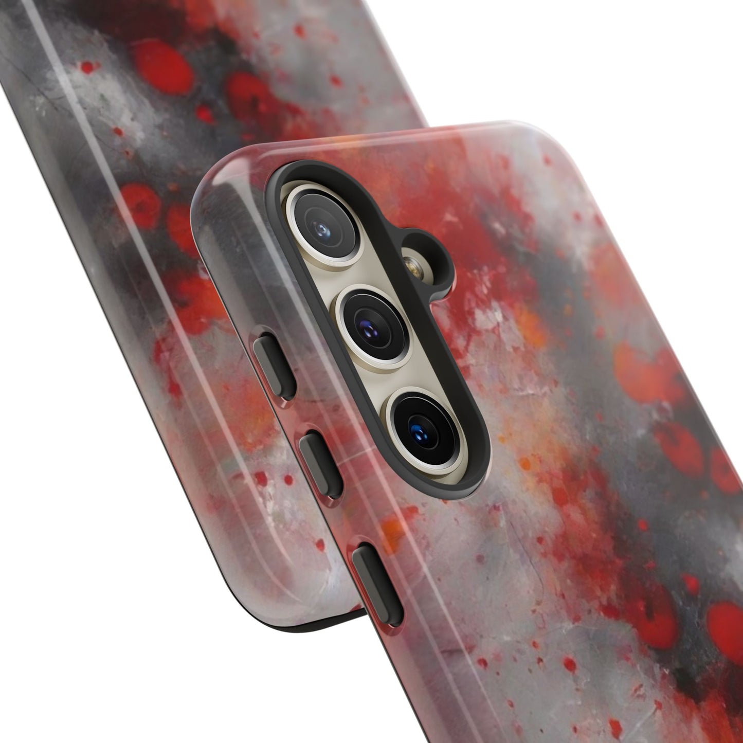 Tough Case Phone Case for Samsung Galaxy S25/S24 – Dual Layer, Matte/Glossy Finish, Wireless Charging Compatible