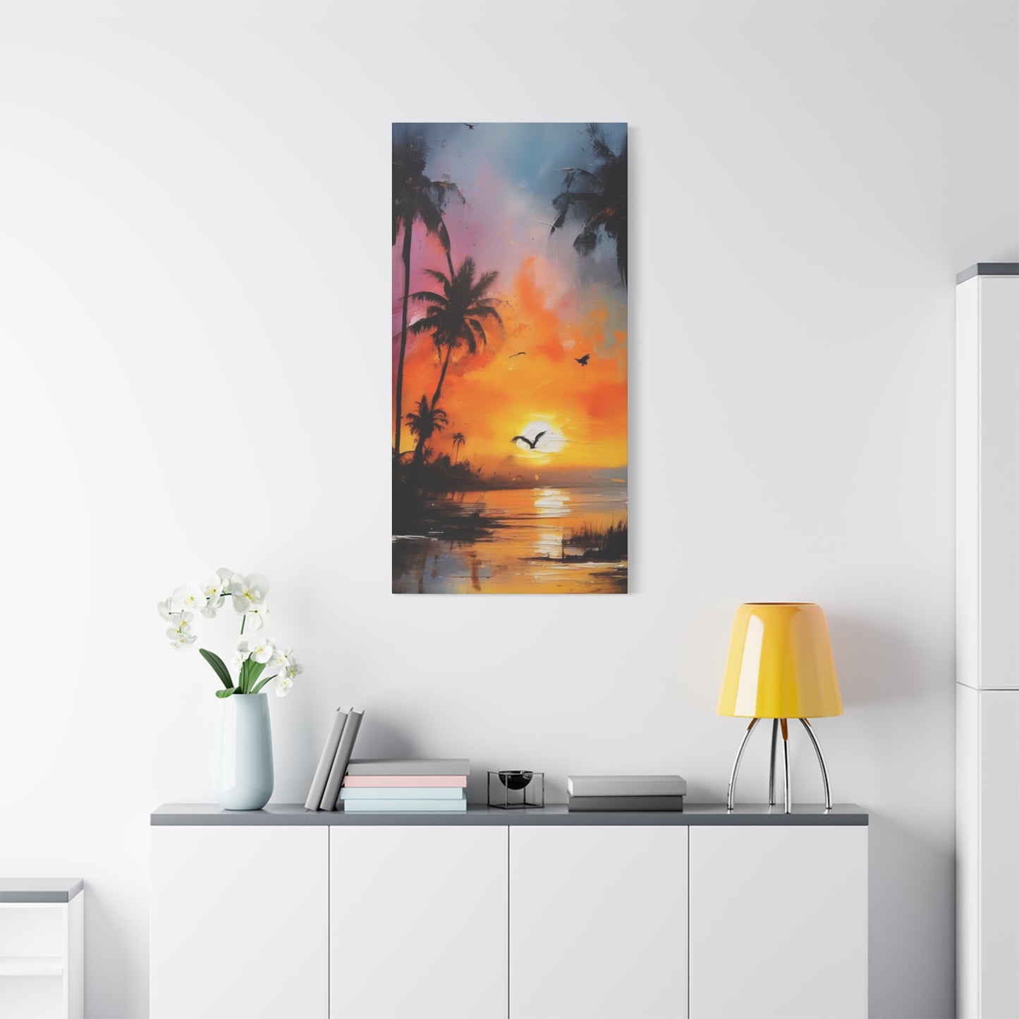 Abstract Art Canvas Print – Modern Wall Art, Digital Artwork, Matte Canvas, Ready to Hang, Home & Office Décor, Modern Wall Décor