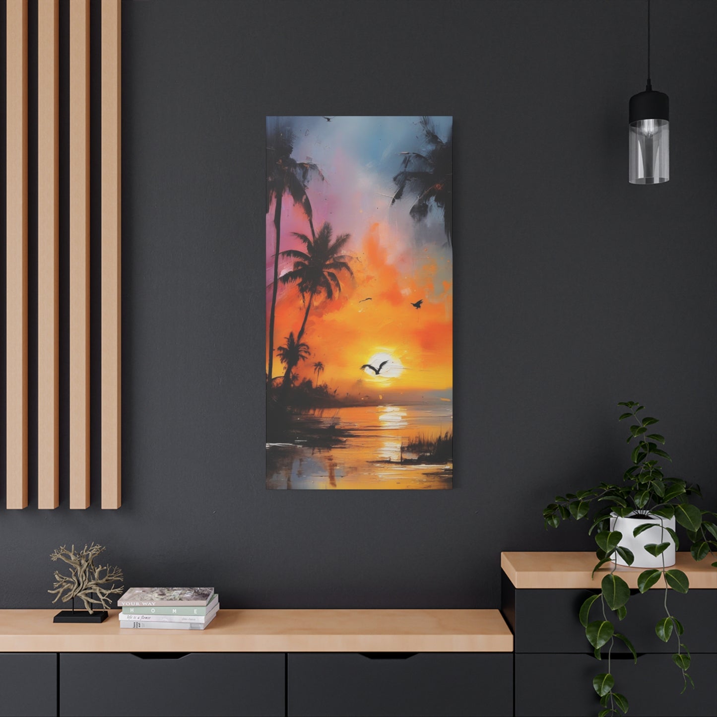 Abstract Art Canvas Print – Modern Wall Art, Digital Artwork, Matte Canvas, Ready to Hang, Home & Office Décor, Modern Wall Décor