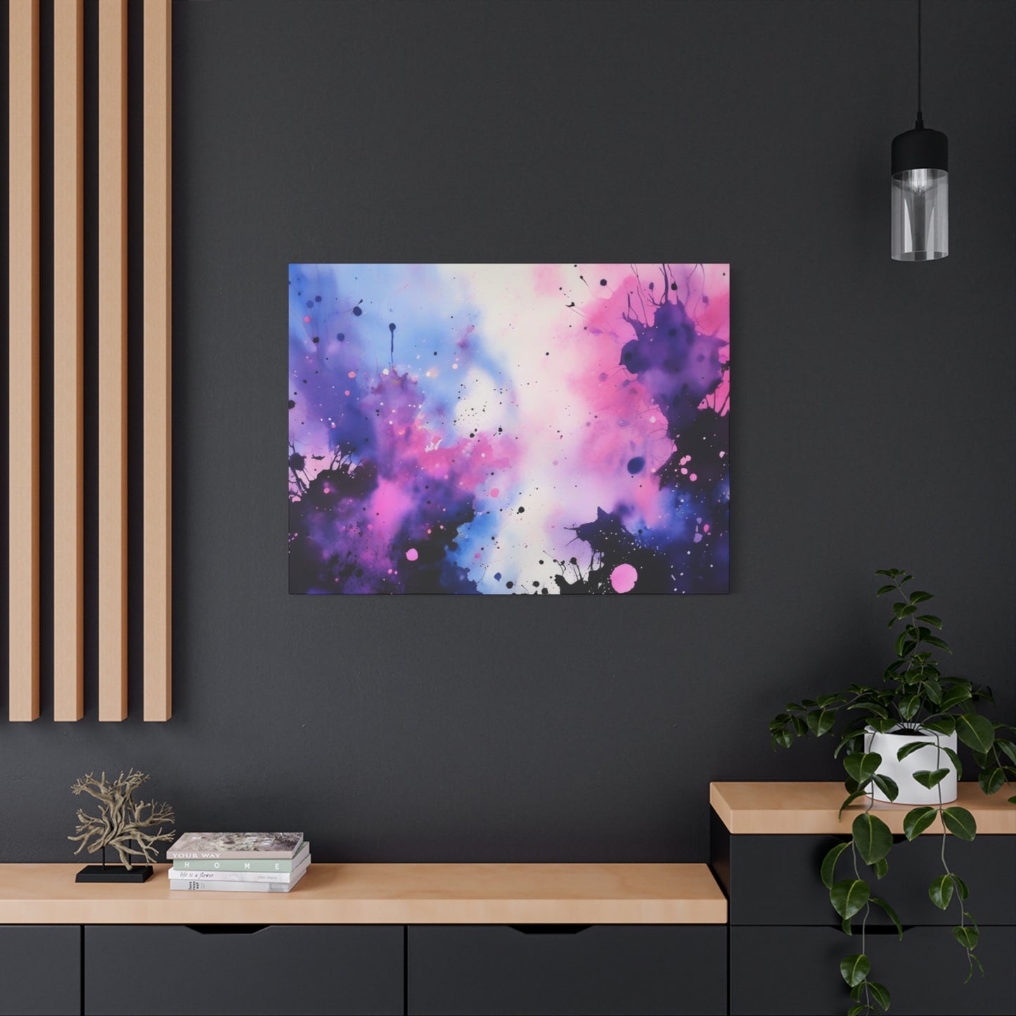 Abstract Art Canvas Print – Modern Wall Art, Digital Artwork, Matte Canvas, Ready to Hang, Home & Office Décor, Modern Wall Décor