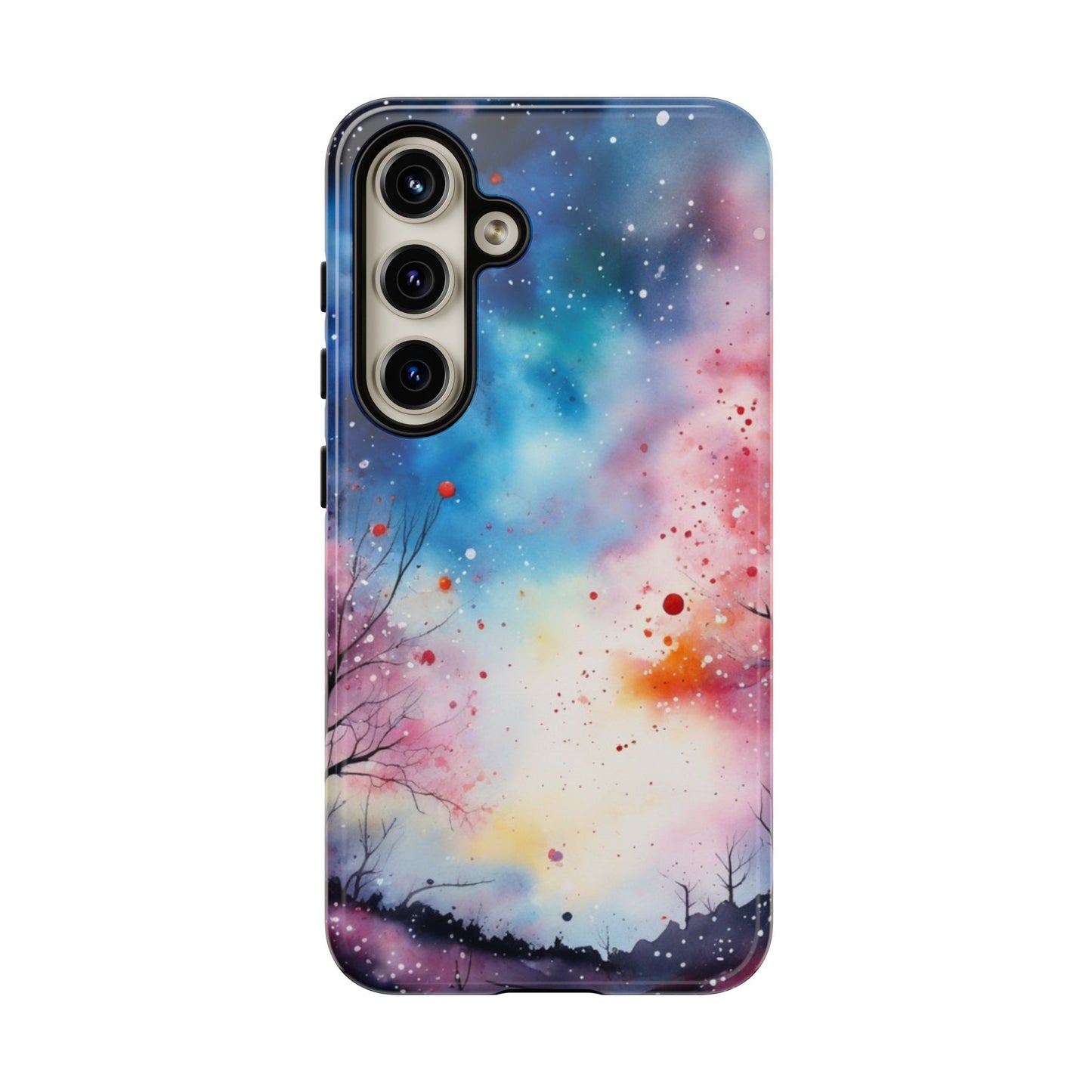 iPhone Tough Case - Fantasy, Abstract art, Phone Case for iPhone 15\16, Samsung Galaxy S25/S24 – Dual Layer, Matte/Glossy Finish, Wireless Charging Compatible