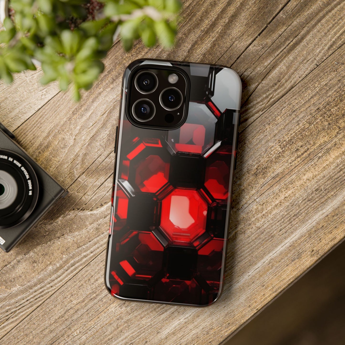 iPhone Tough Case Phone Case for iPhone 14\15\16 – Dual Layer, Matte/Glossy Finish, Wireless Charging Compatible