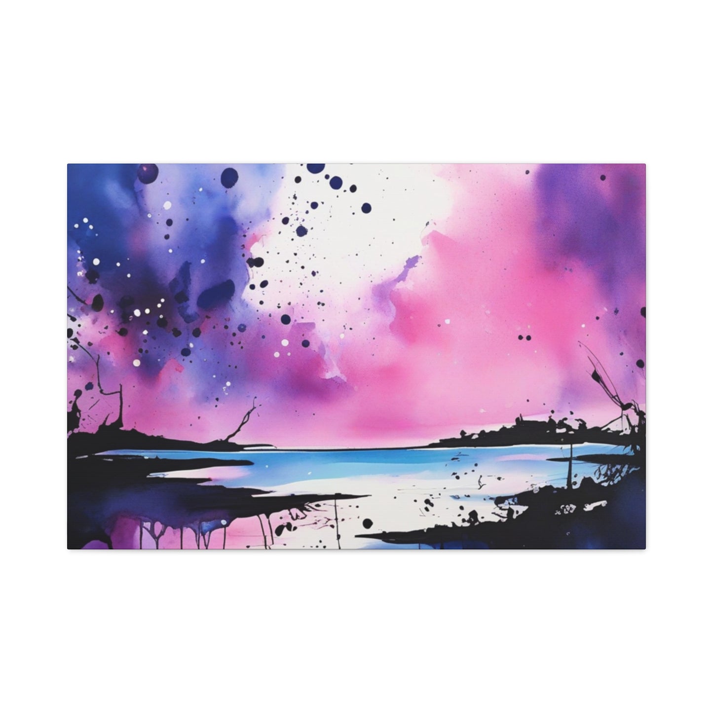 Abstract Art Canvas Print – Modern Wall Art, Digital Artwork, Matte Canvas, Ready to Hang, Home & Office Décor, Modern Wall Décor