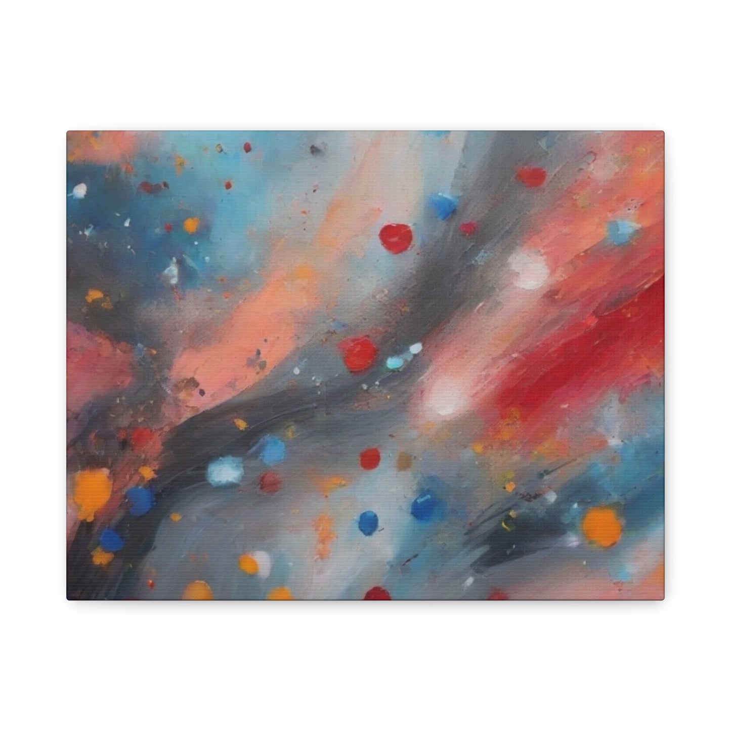 Abstract Art Canvas Print – Modern Wall Art, Digital Artwork, Matte Canvas, Ready to Hang, Home & Office Décor, Modern Wall Décor