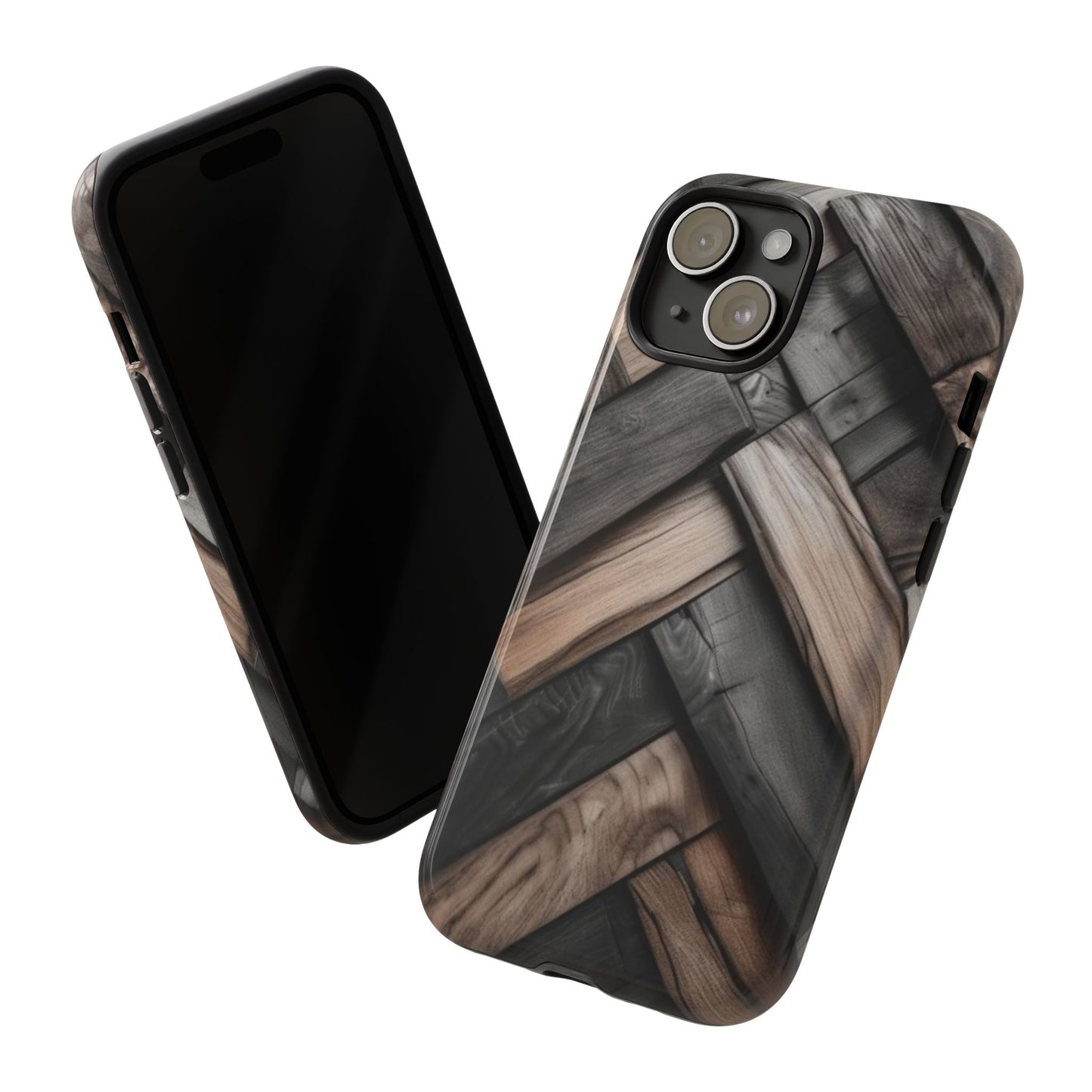 iPhone Tough Case Phone Case for iPhone 14\15\16 – Dual Layer, Matte/Glossy Finish, Wireless Charging Compatible