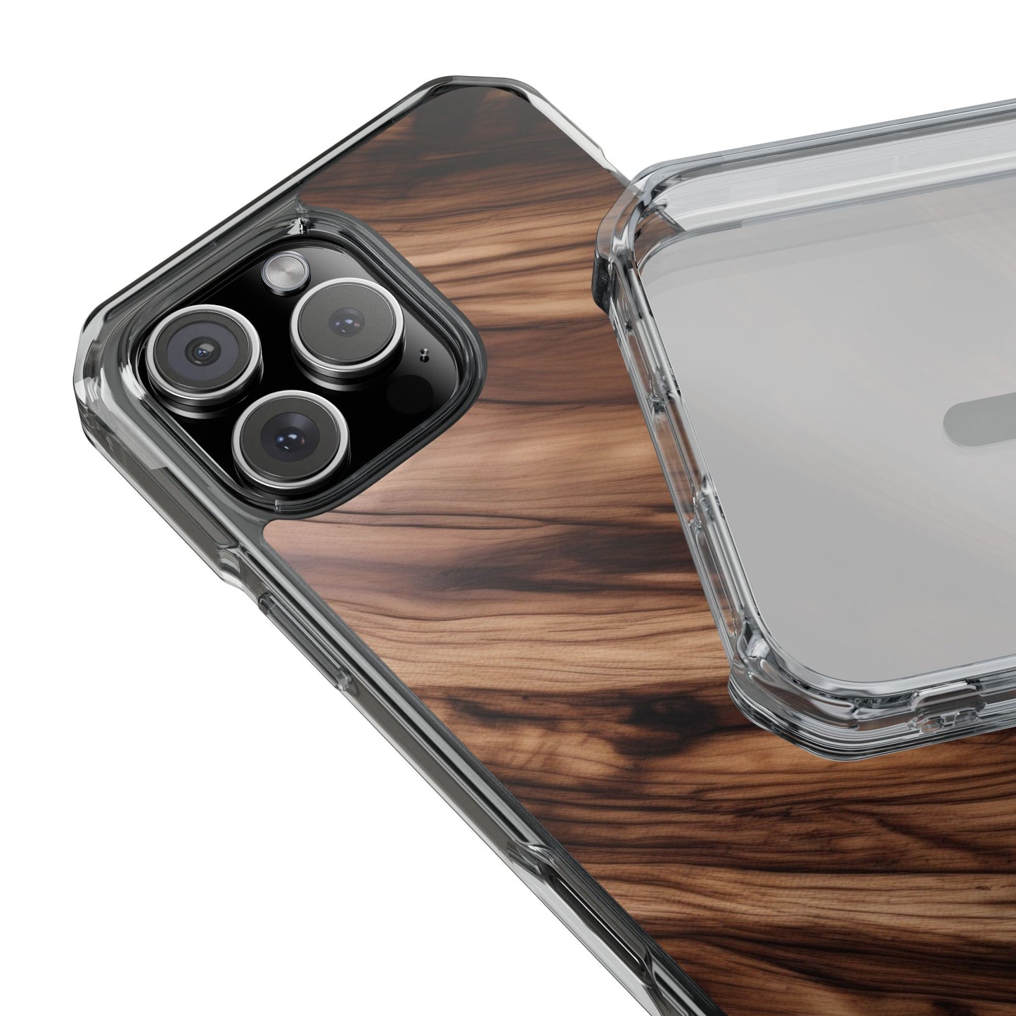 Magnetic Phone Case for iPhone 16/15/14 - Stylish Wood Texture, Durable Protection, Perfect Gift for Him/Her, Ideal for Any Occasion