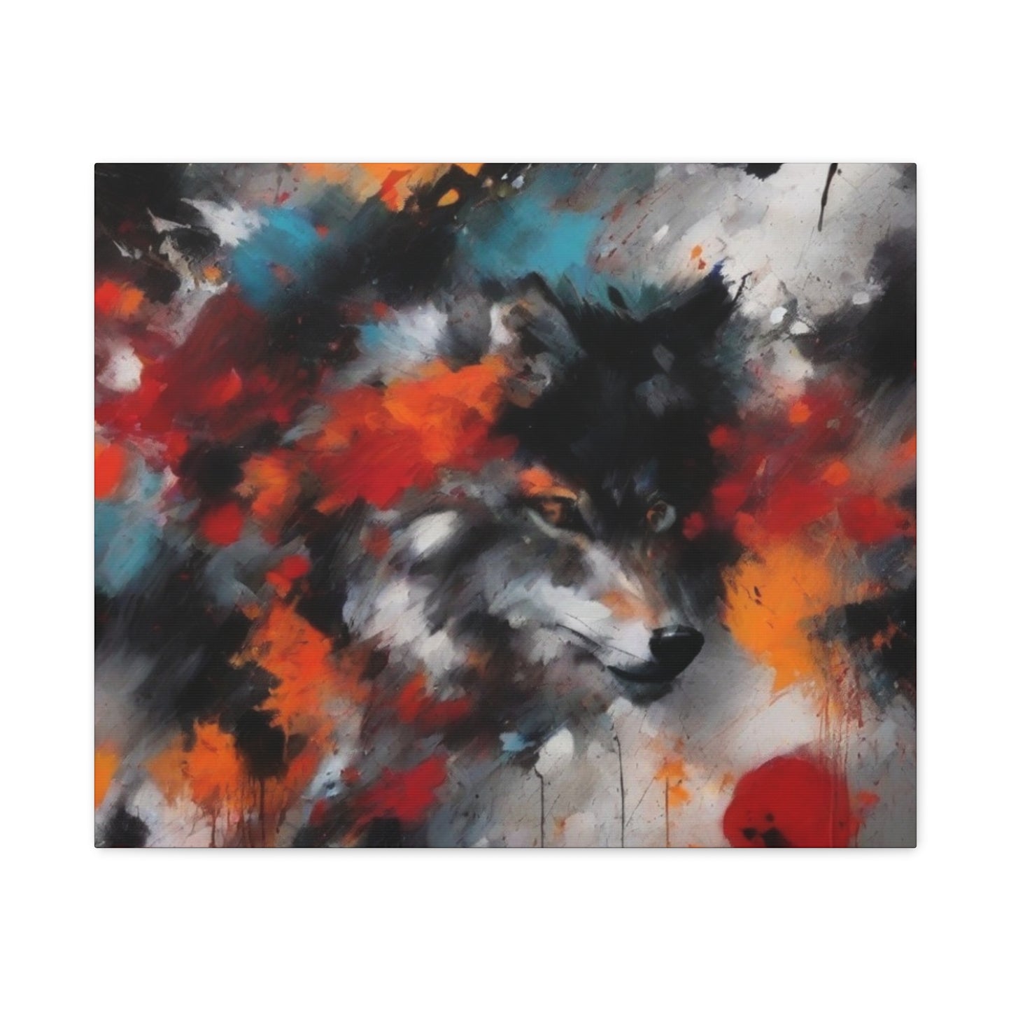 Abstract Art Canvas Print – Modern Wall Art, Digital Artwork, Matte Canvas, Ready to Hang, Home & Office Décor, Modern Wall Décor