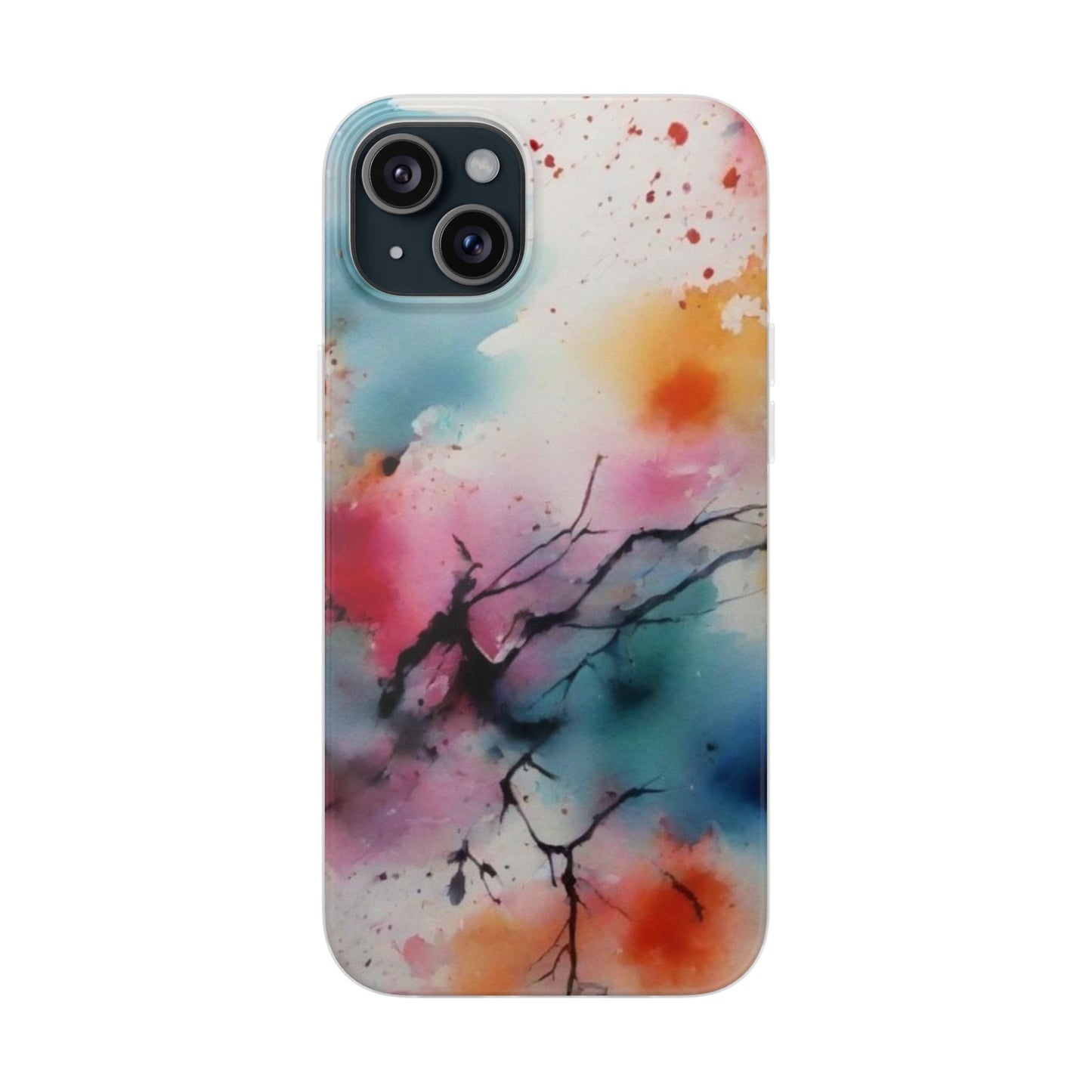 Flexi Clear TPU Case for iPhone 16/15 & Samsung Galaxy S25 – Slim, Lightweight, Wireless Charging Compatible