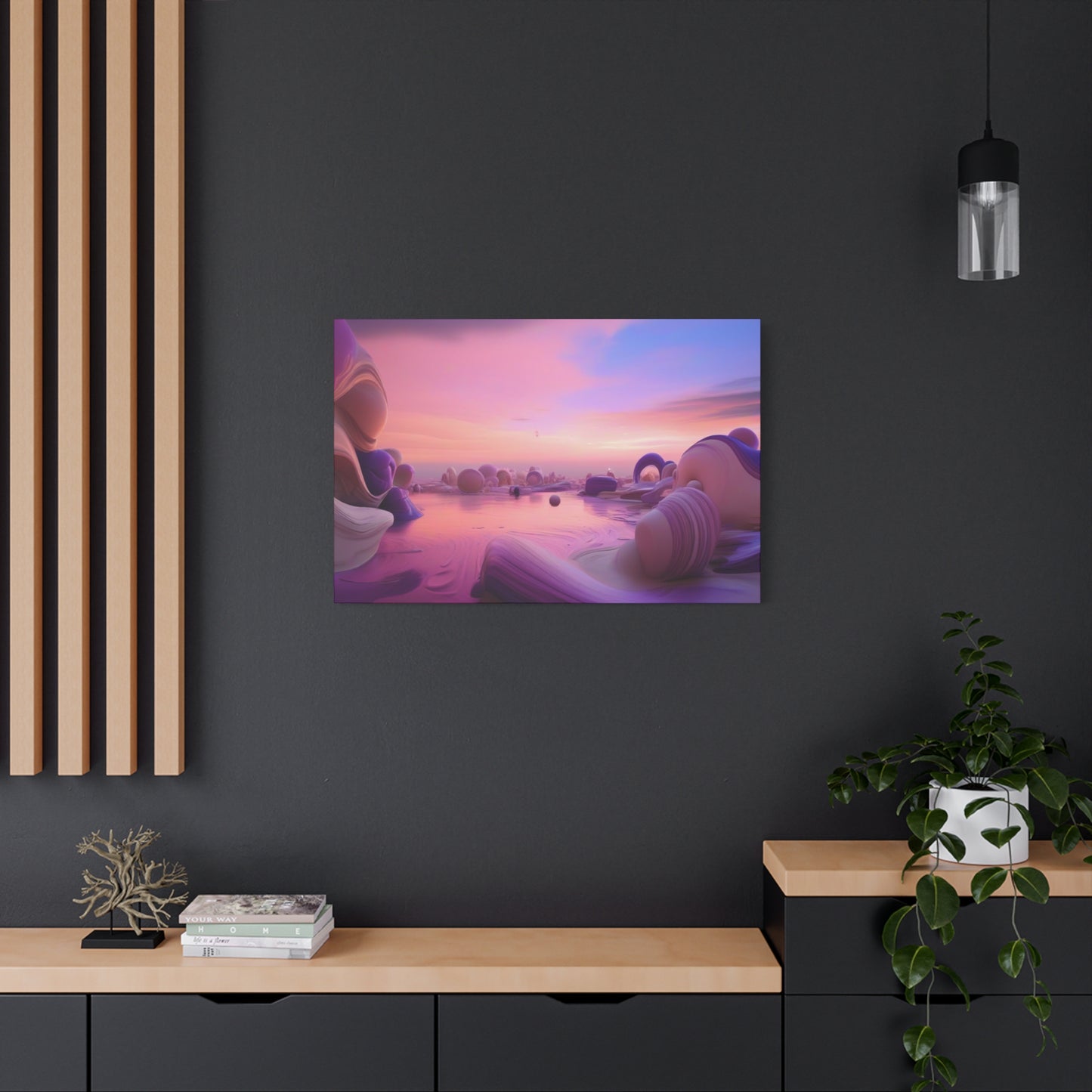 Abstract Art Canvas Print – Modern Wall Art, Digital Artwork, Matte Canvas, Ready to Hang, Home & Office Décor, Modern Wall Décor