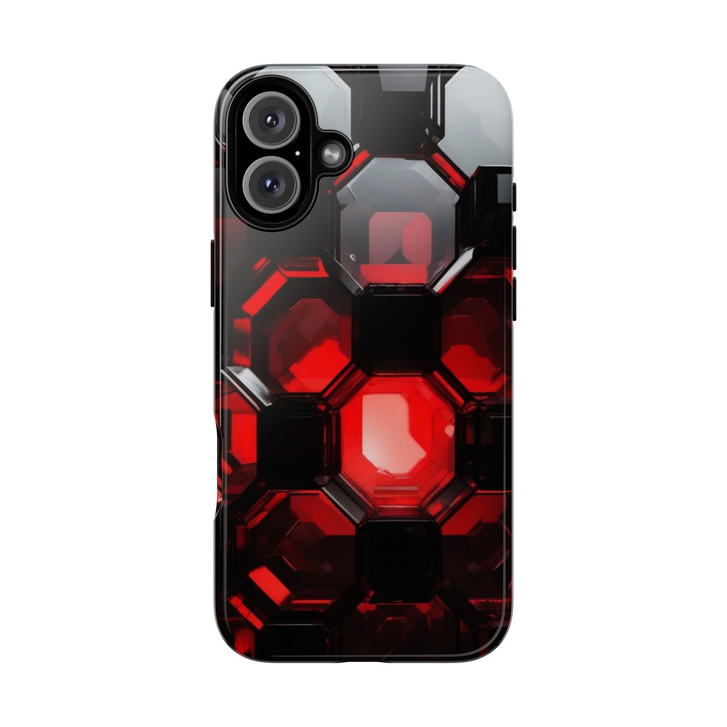 iPhone Tough Case Phone Case for iPhone 14\15\16 – Dual Layer, Matte/Glossy Finish, Wireless Charging Compatible