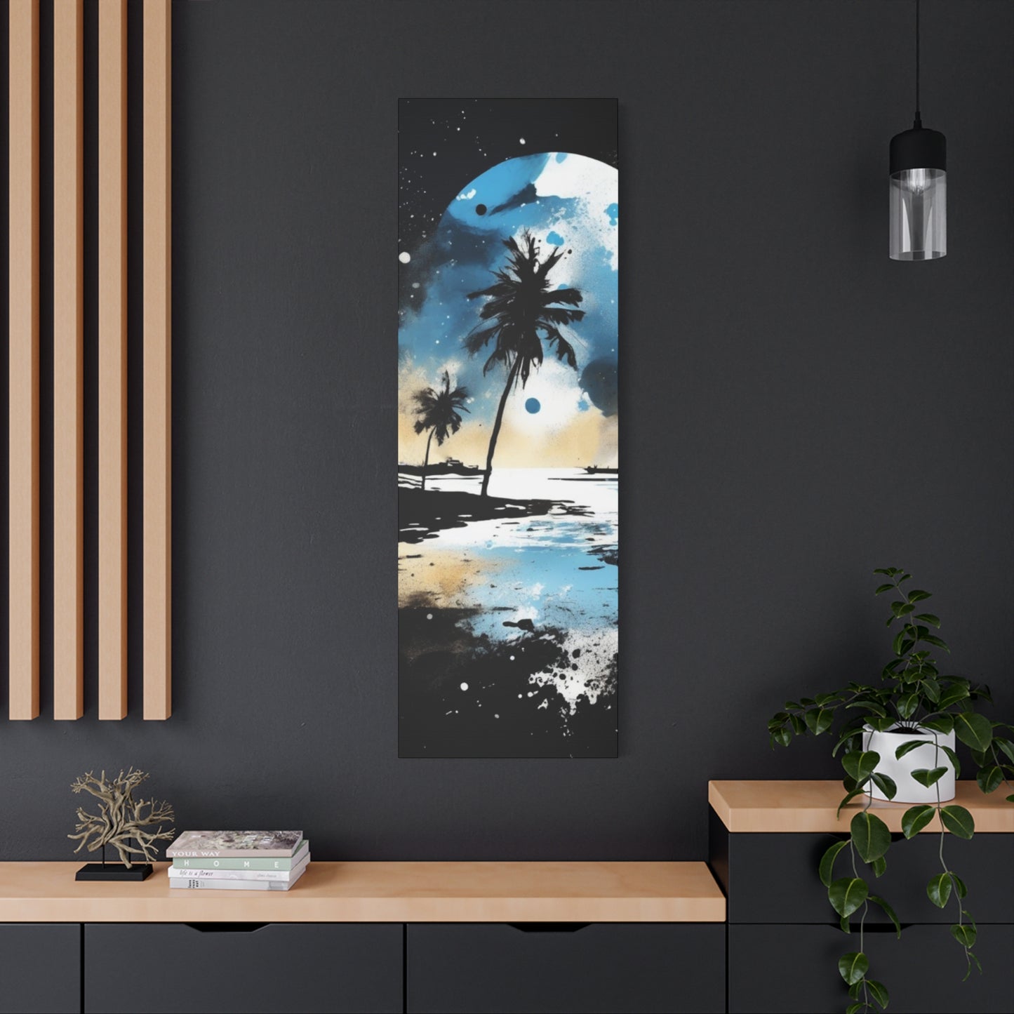 Abstract Art Canvas Print – Modern Wall Art, Digital Artwork, Matte Canvas, Ready to Hang, Home & Office Décor, Modern Wall Décor