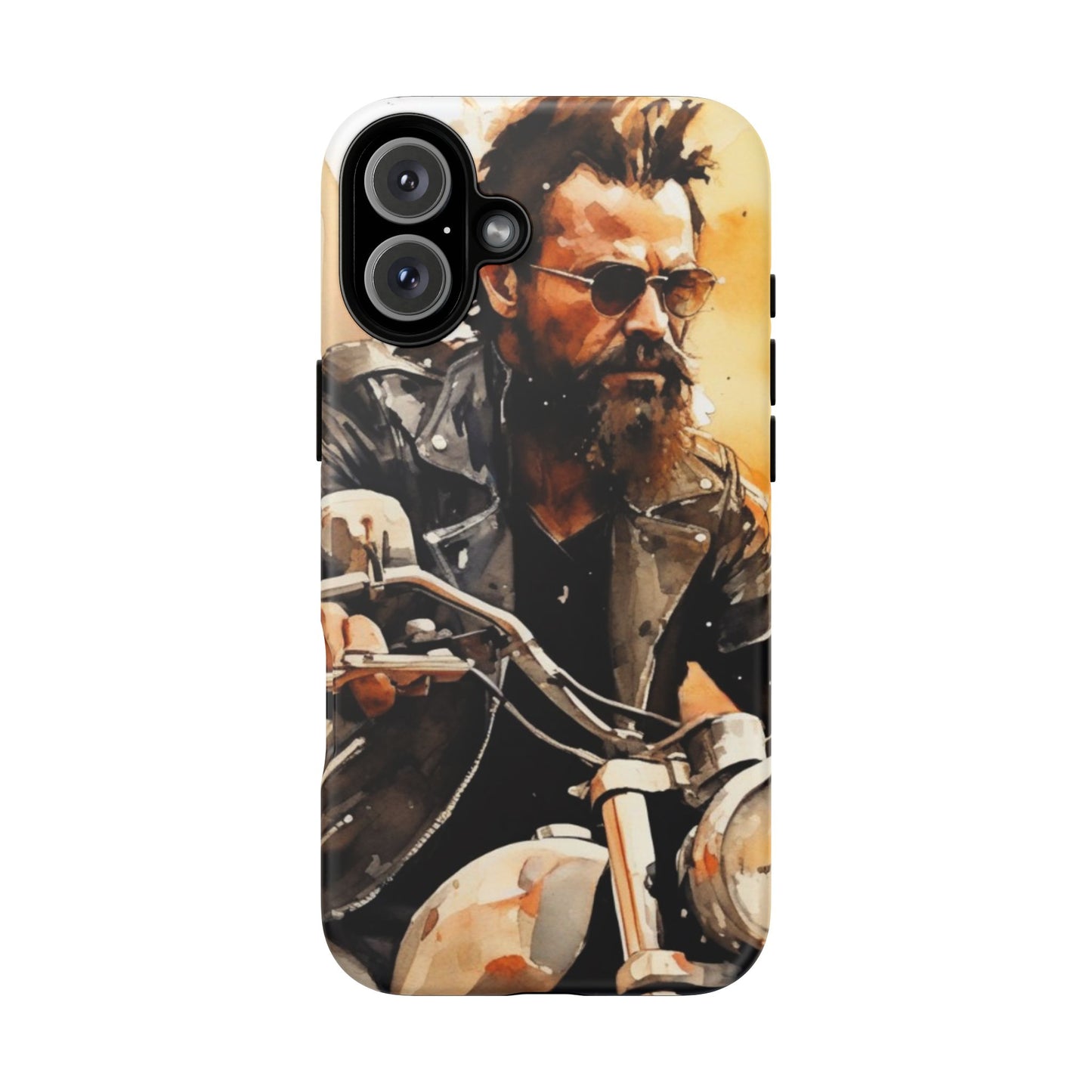 iPhone Tough Case Phone Case for iPhone 14\15\16 – Dual Layer, Matte/Glossy Finish, Wireless Charging Compatible