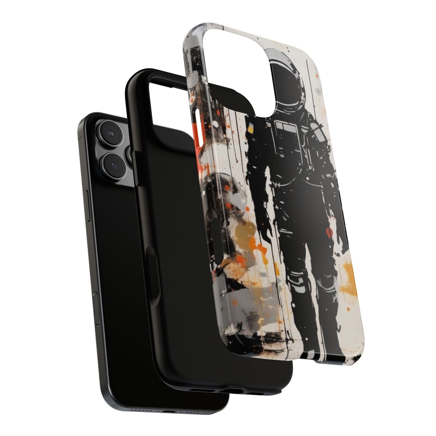 iPhone Tough Case Phone Case for iPhone 14\15\16 – Dual Layer, Matte/Glossy Finish, Wireless Charging Compatible