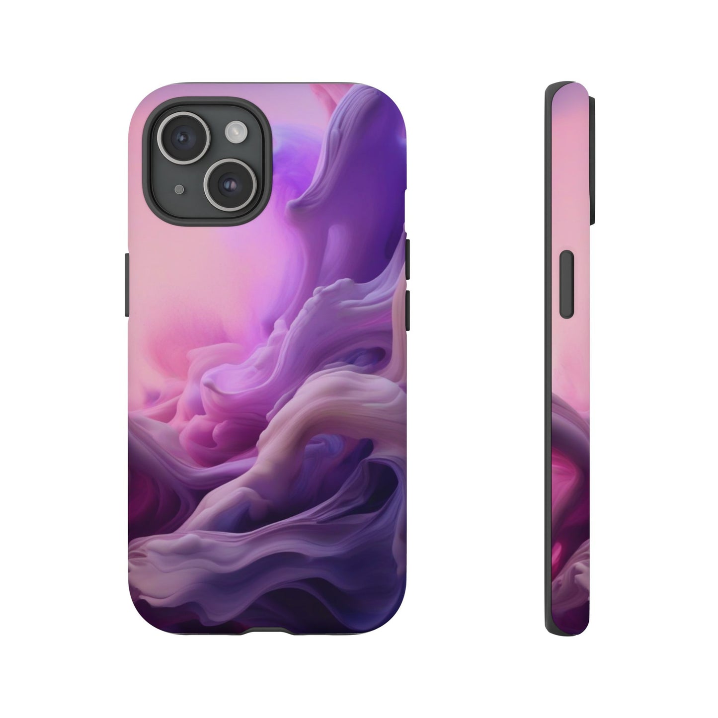 iPhone Tough Case Phone Case for iPhone 14\15\16 – Dual Layer, Matte/Glossy Finish, Wireless Charging Compatible