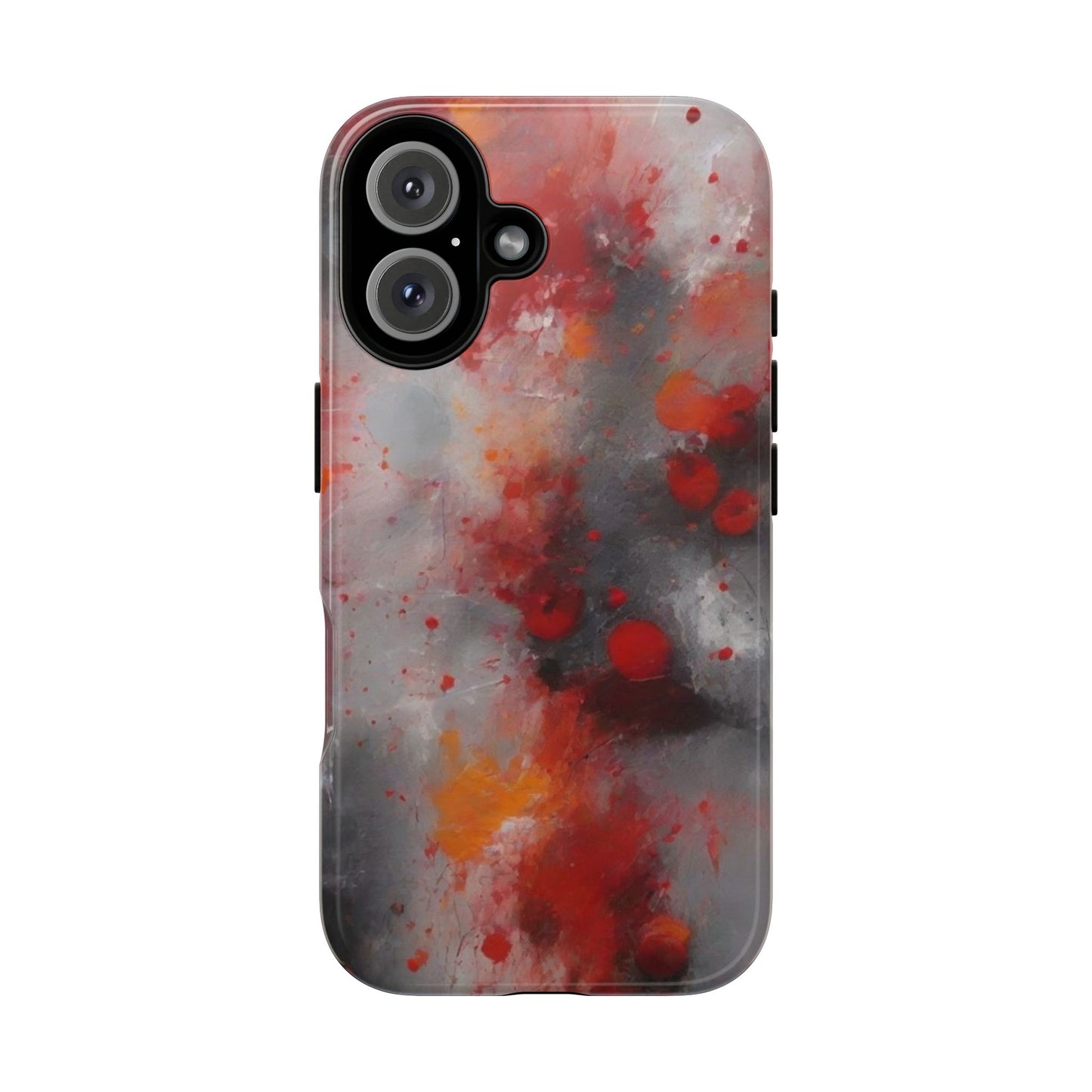 iPhone Tough Case Phone Case for iPhone 14\15\16 – Dual Layer, Matte/Glossy Finish, Wireless Charging Compatible