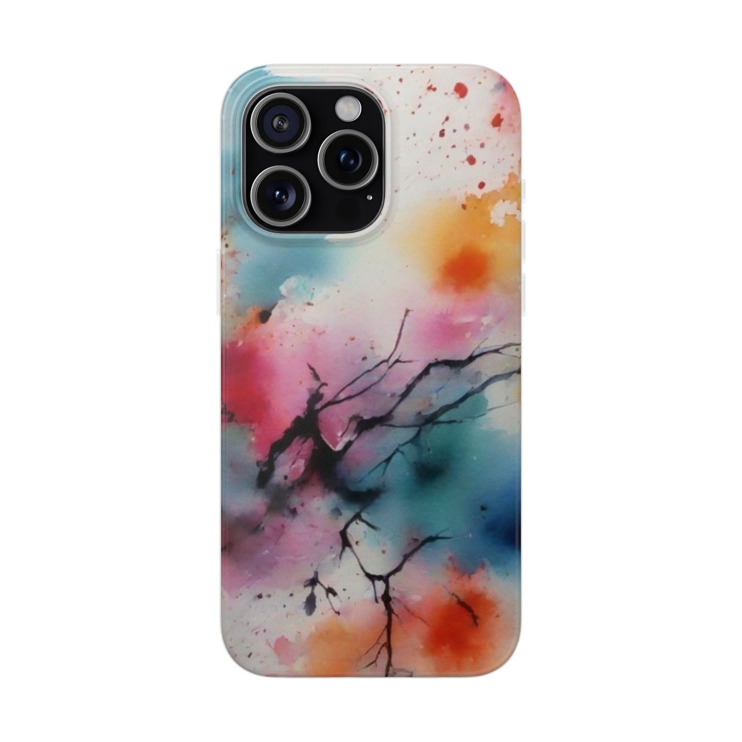 Flexi Clear TPU Case for iPhone 16/15 & Samsung Galaxy S25 – Slim, Lightweight, Wireless Charging Compatible