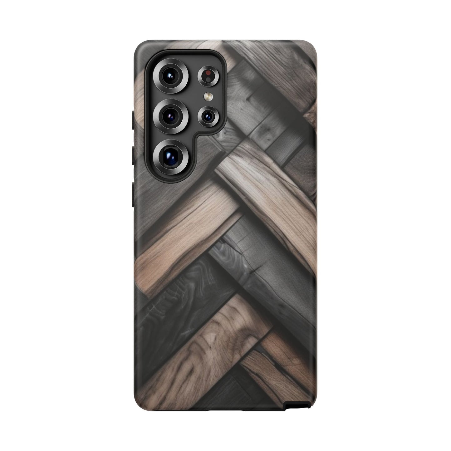 Tough Case Phone Case for Samsung Galaxy S25/S24 – Dual Layer, Matte/Glossy Finish, Wireless Charging Compatible