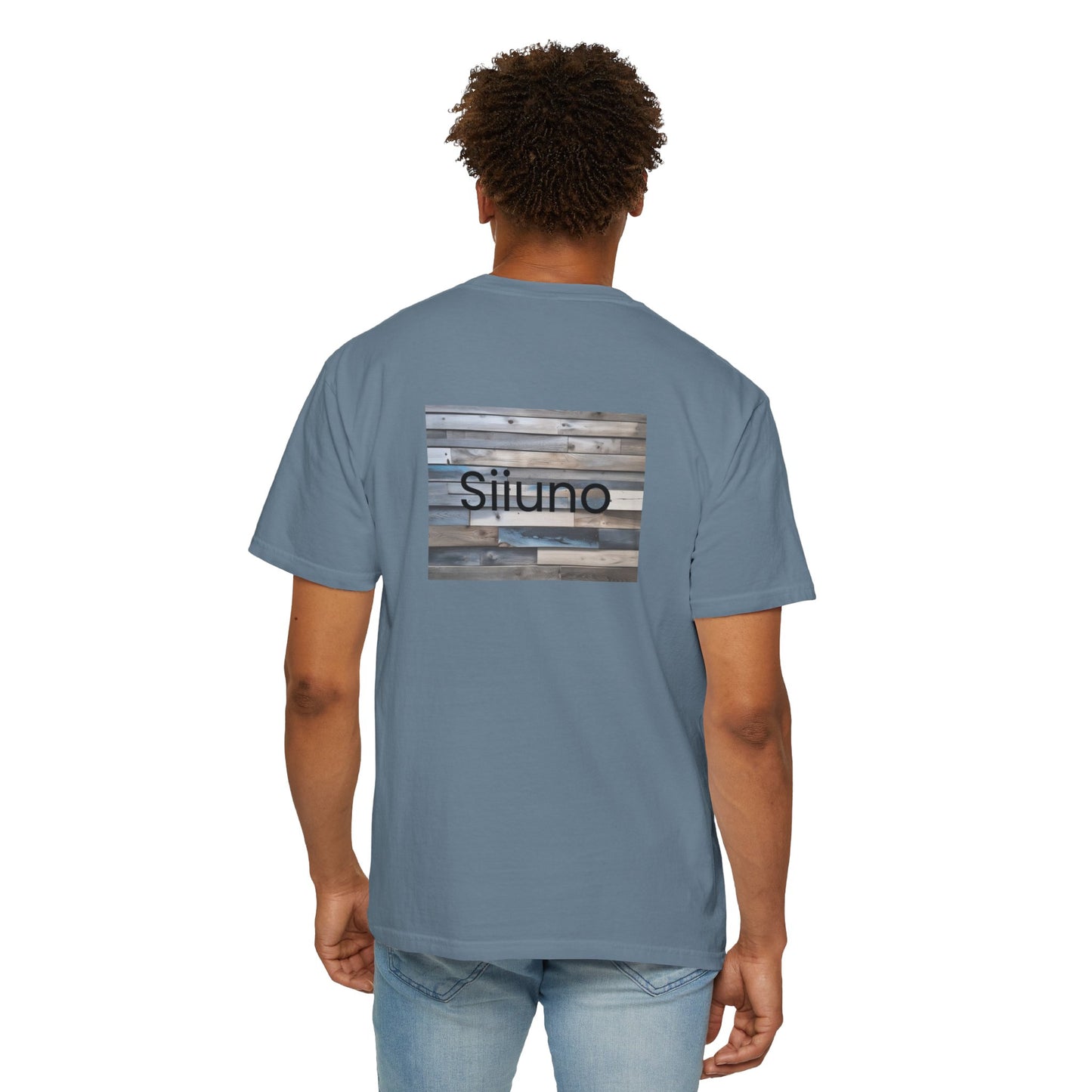 Garment-Dyed T-Shirt with Unique Design, Casual Tee, Vintage-Inspired Shirt, Everyday Wear, Stylish Summer Top
