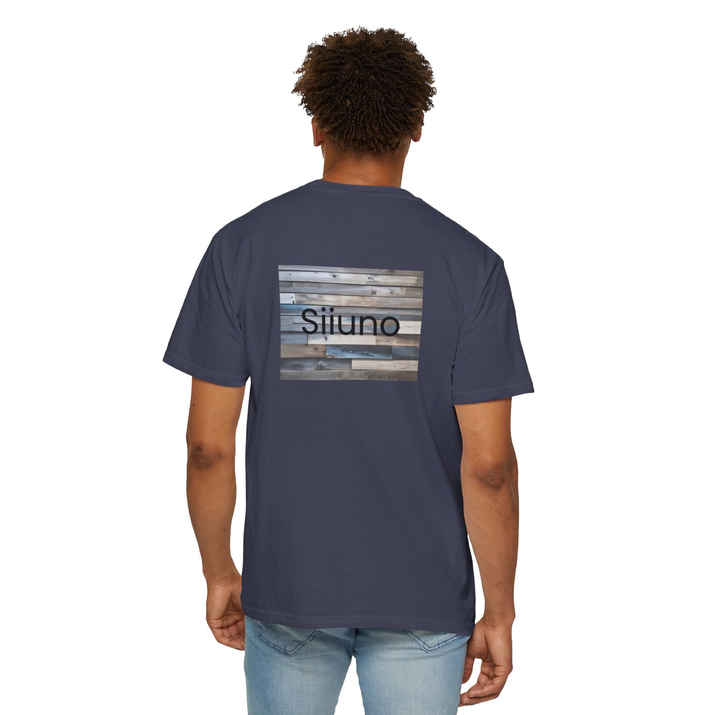 Garment-Dyed T-Shirt with Unique Design, Casual Tee, Vintage-Inspired Shirt, Everyday Wear, Stylish Summer Top