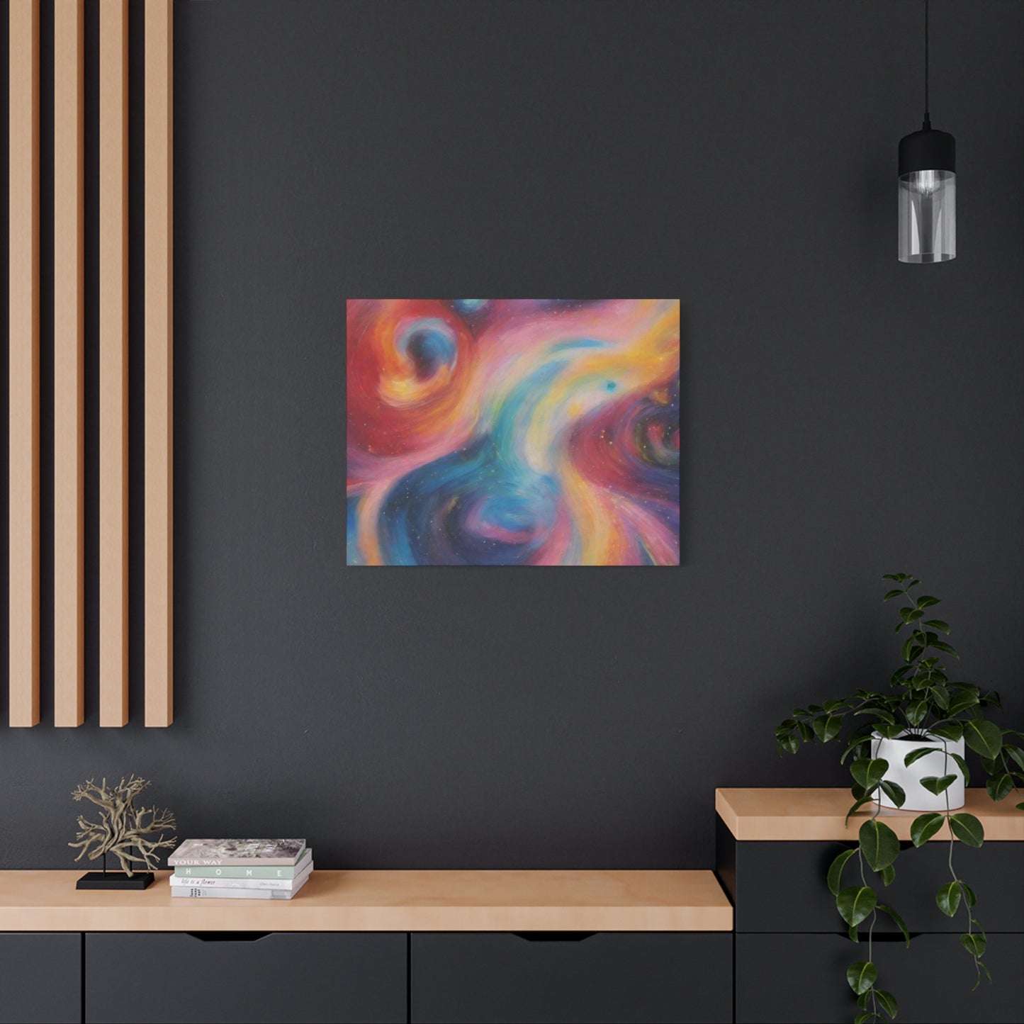Abstract Art Canvas Print – Modern Wall Art, Digital Artwork, Matte Canvas, Ready to Hang, Home & Office Décor, Modern Wall Décor