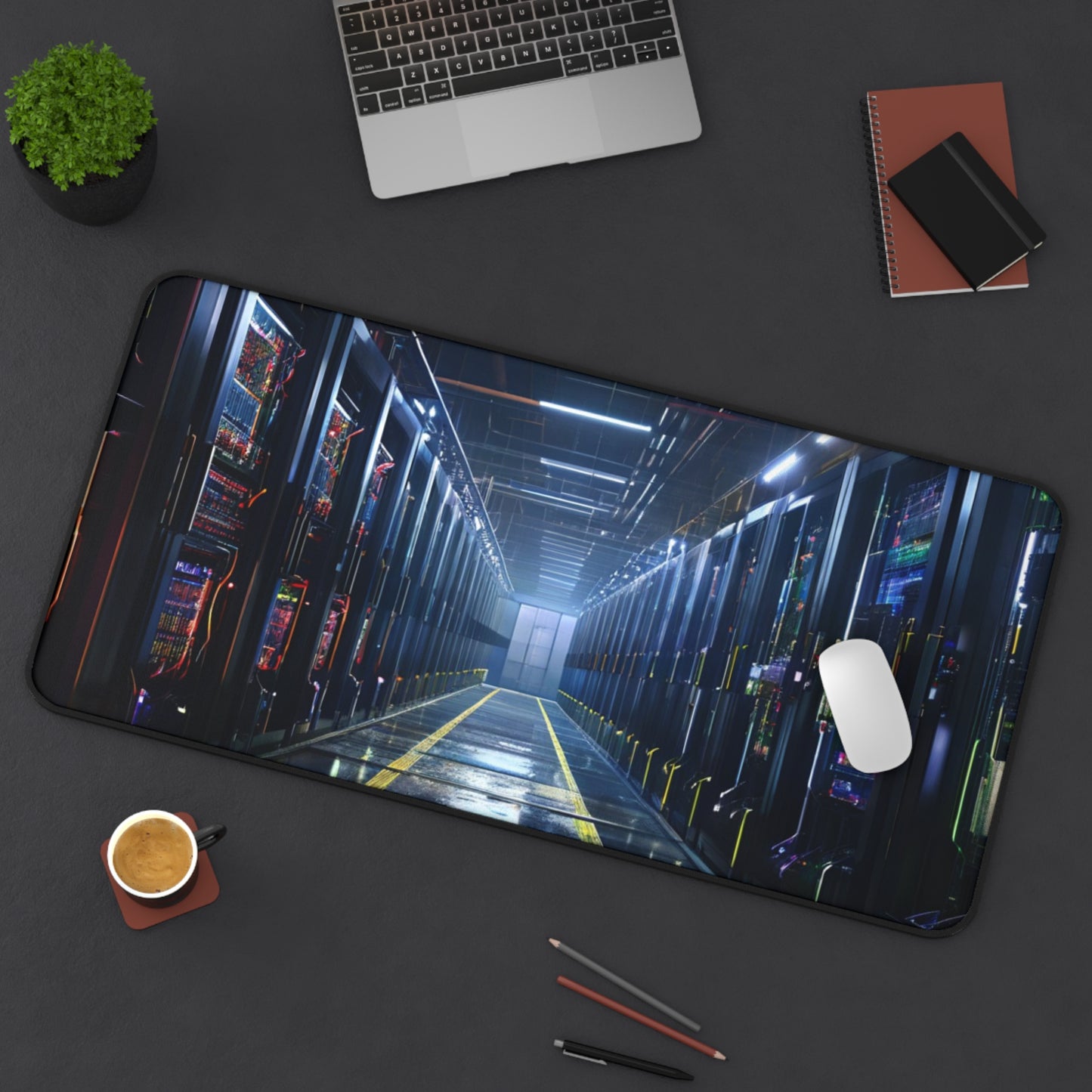 Large Gaming Mouse Pad – Premium Mouse Pad & Tech Accessory for Home & Office, Premium Desk Mat, Gaming Mouse Pad, Non-slip, Futuristic Tech Desk Mat - Perfect for Gamers and Office Spaces