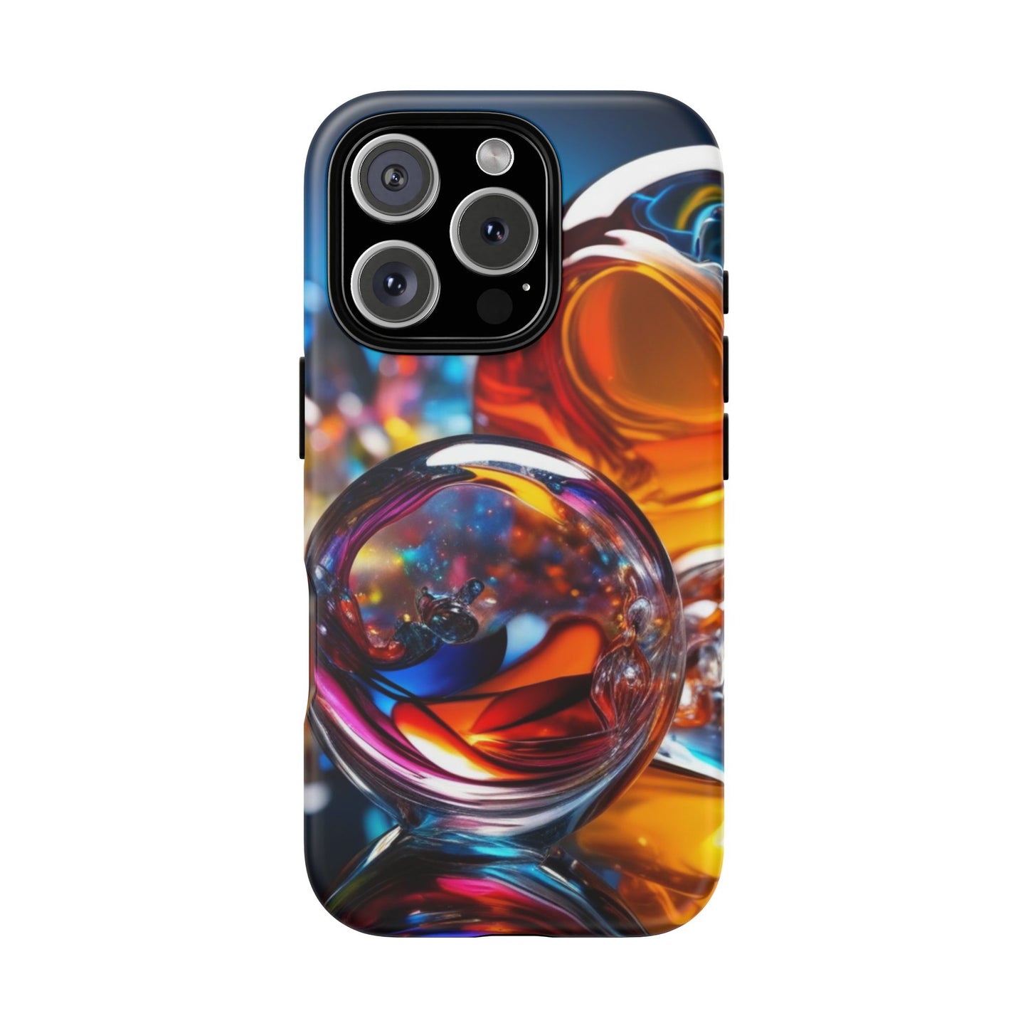 iPhone Tough Case Phone Case for iPhone 14\15\16 – Dual Layer, Matte/Glossy Finish, Wireless Charging Compatible
