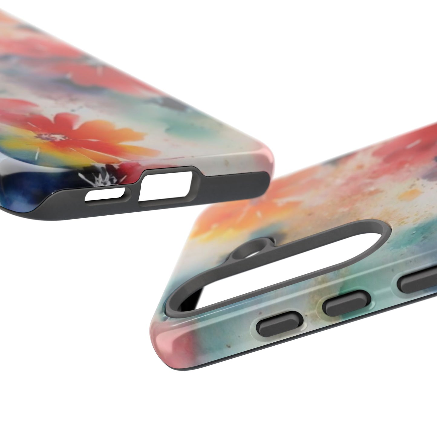 Tough Case Phone Case for Samsung Galaxy S25/S24 – Dual Layer, Matte/Glossy Finish, Wireless Charging Compatible