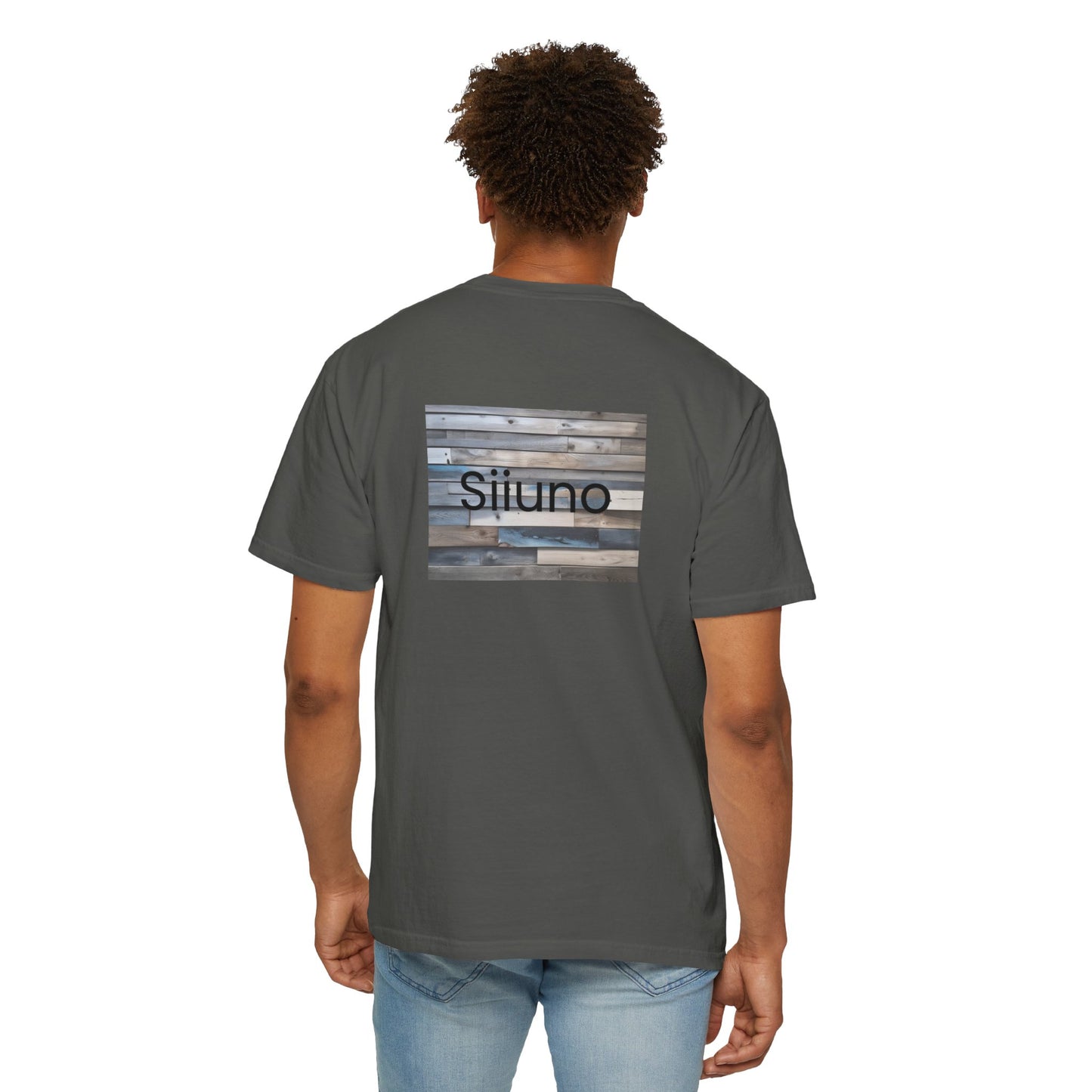 Garment-Dyed T-Shirt with Unique Design, Casual Tee, Vintage-Inspired Shirt, Everyday Wear, Stylish Summer Top