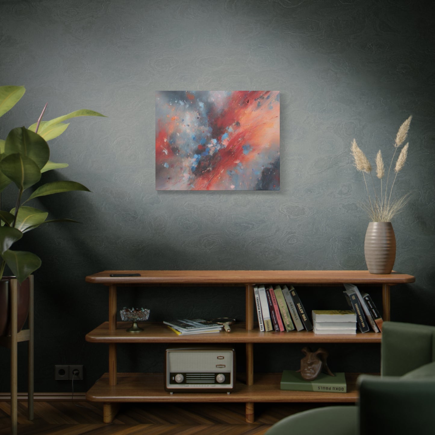 Abstract Art Canvas Print – Modern Wall Art, Digital Artwork, Matte Canvas, Ready to Hang, Home & Office Décor, Modern Wall Décor