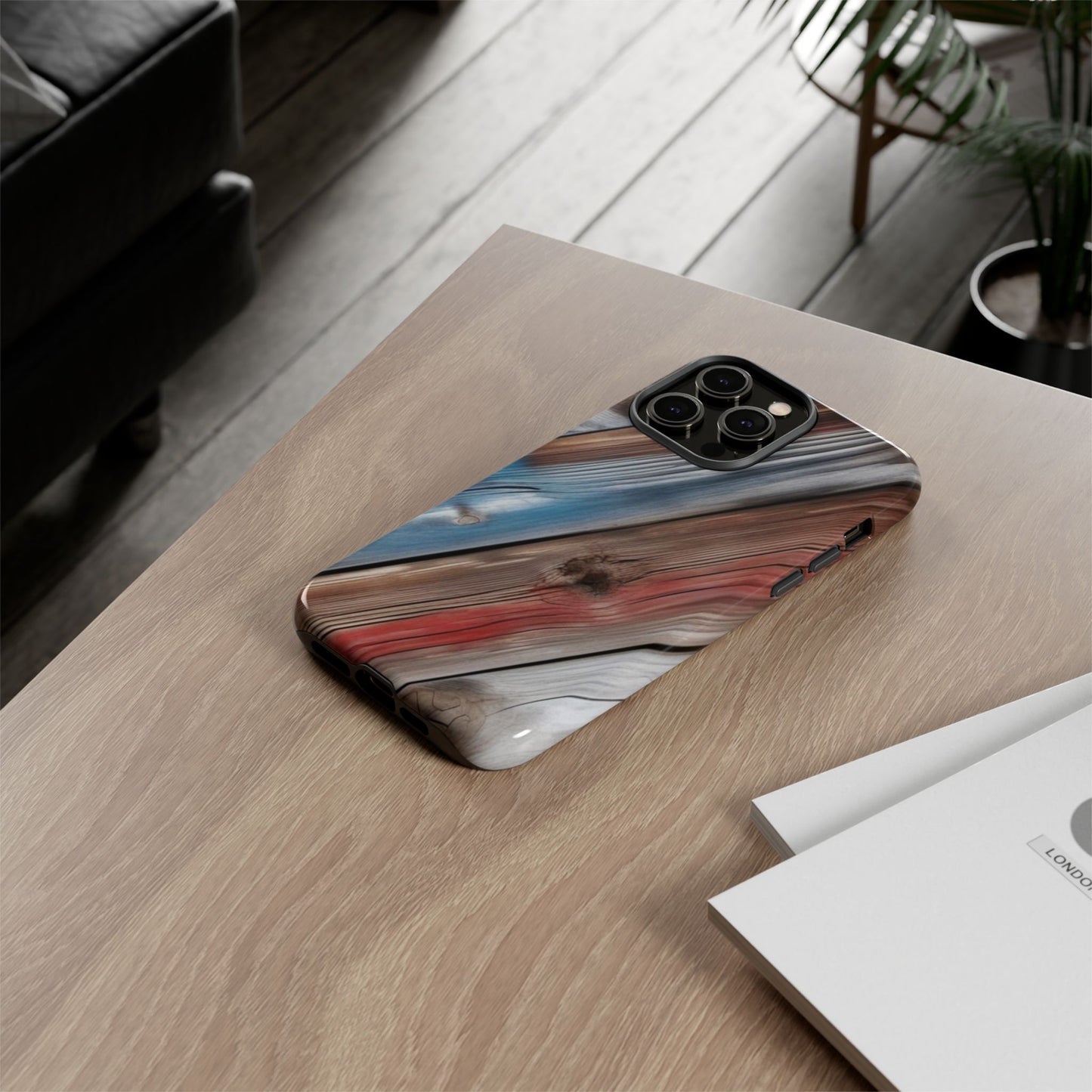 Wooden Texture Phone Case for iPhone 17/16/15/14: Rustic Chic, Tough Protective Cover for Nature Lovers, Birthday Gifts, Unique Tech Accessories