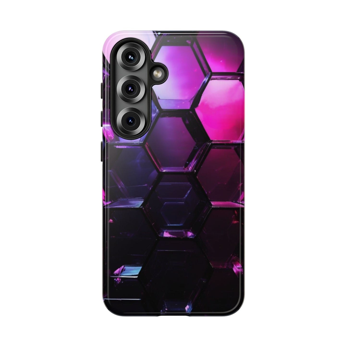 Tough Case Phone Case for Samsung Galaxy S25/S24 – Dual Layer, Matte/Glossy Finish, Wireless Charging Compatible