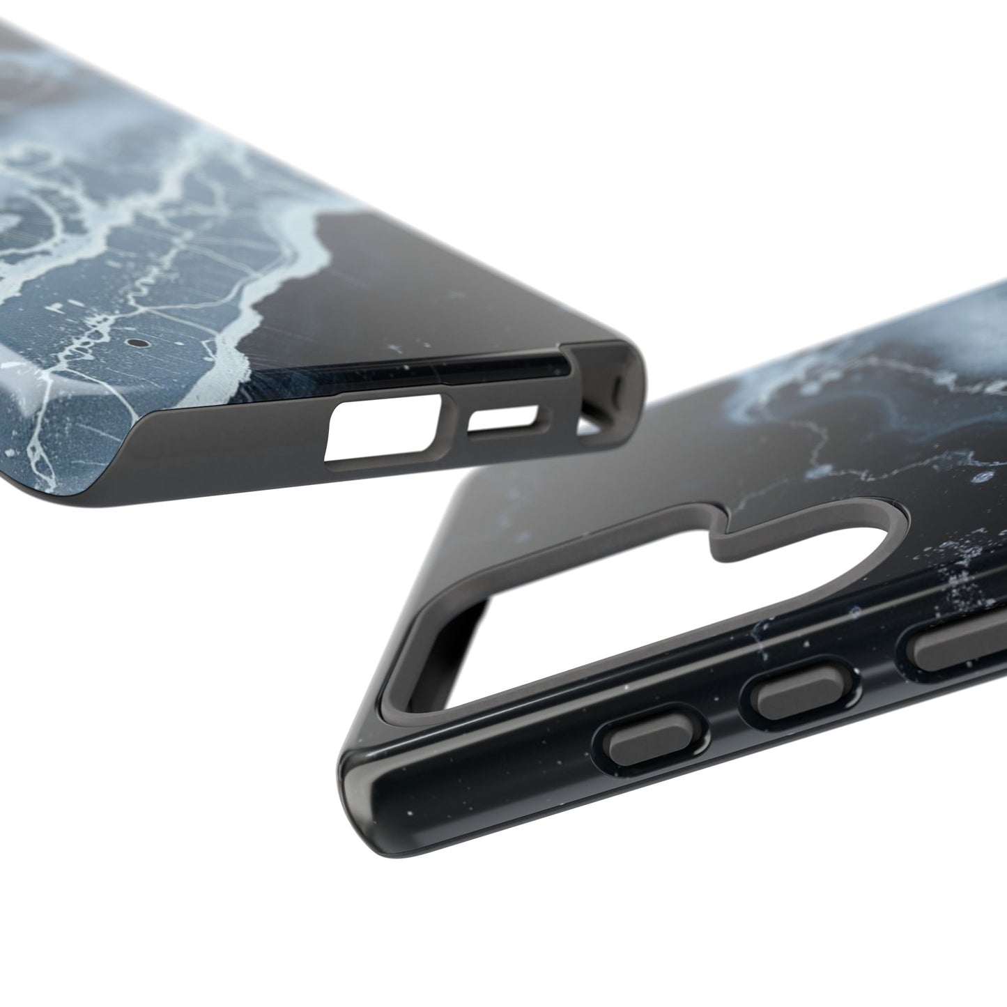 Tough Case Phone Case for iPhone 16, Samsung Galaxy S25– Dual Layer, Matte/Glossy Finish, Wireless Charging Compatible