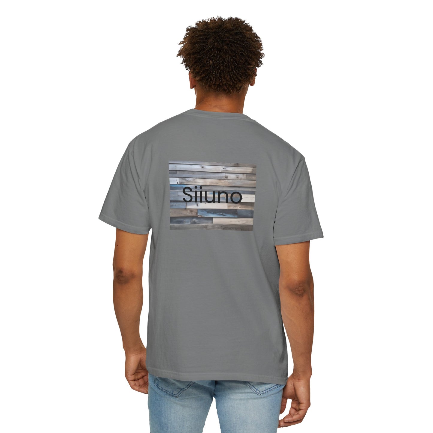 Garment-Dyed T-Shirt with Unique Design, Casual Tee, Vintage-Inspired Shirt, Everyday Wear, Stylish Summer Top