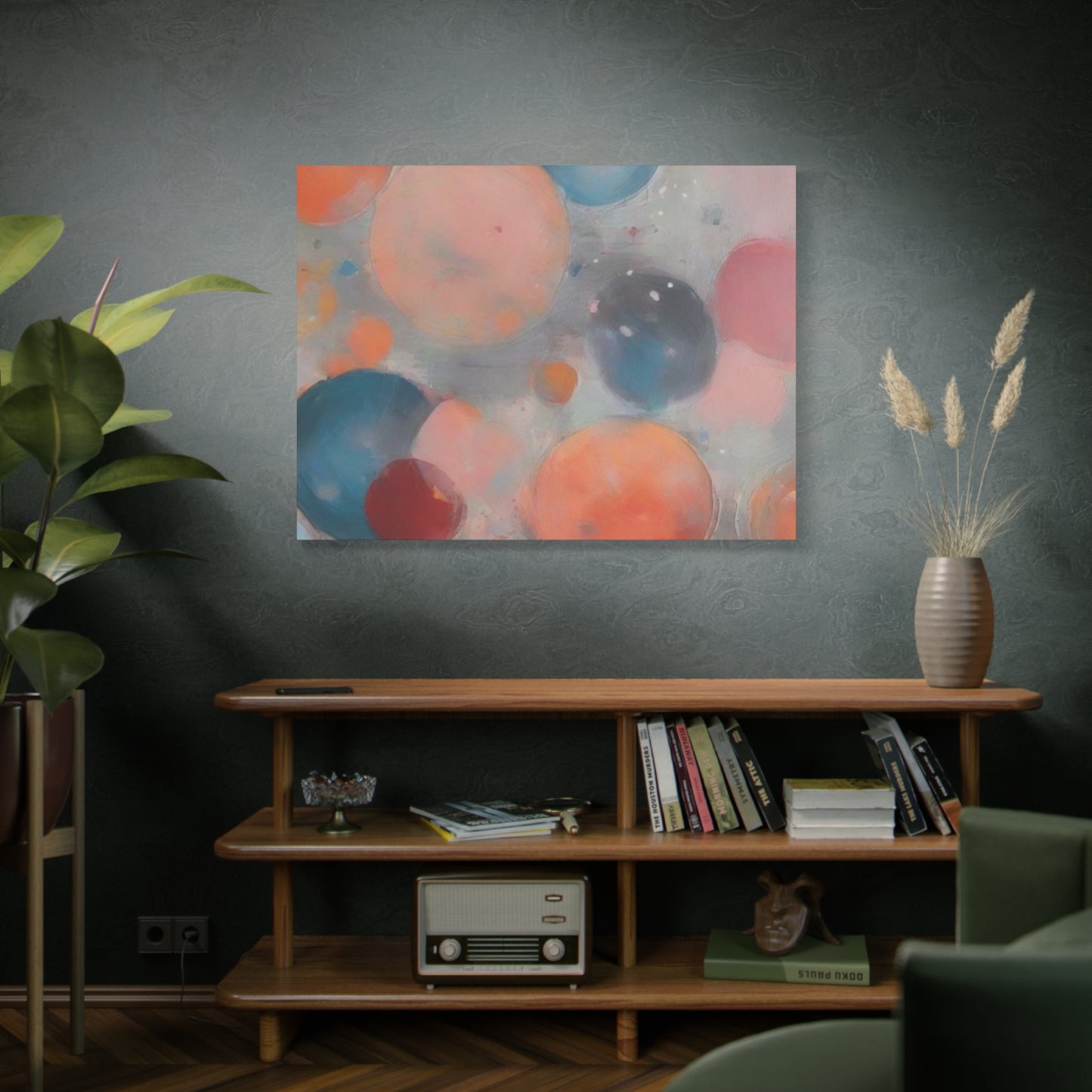 Abstract Art Canvas Print – Modern Wall Art, Digital Artwork, Matte Canvas, Ready to Hang, Home & Office Décor, Modern Wall Décor