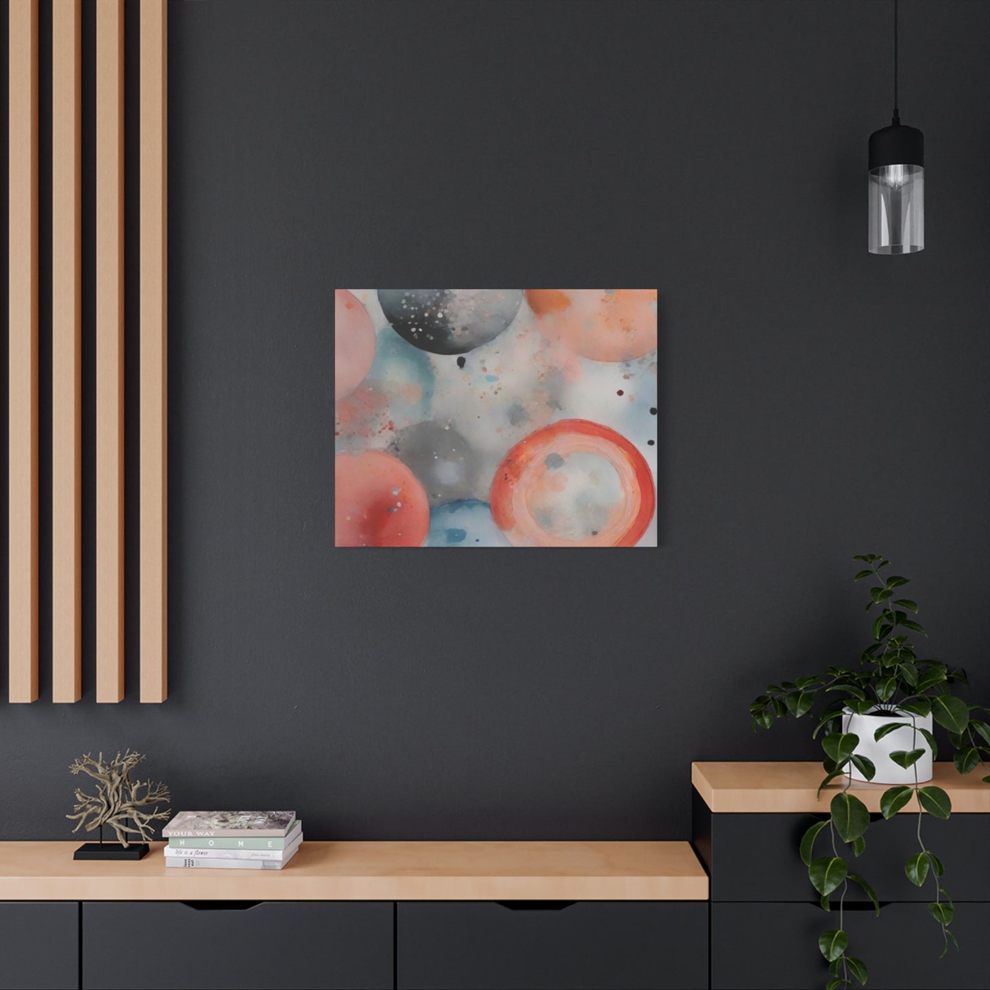Abstract Art Canvas Print – Modern Wall Art, Digital Artwork, Matte Canvas, Ready to Hang, Home & Office Décor, Modern Wall Décor