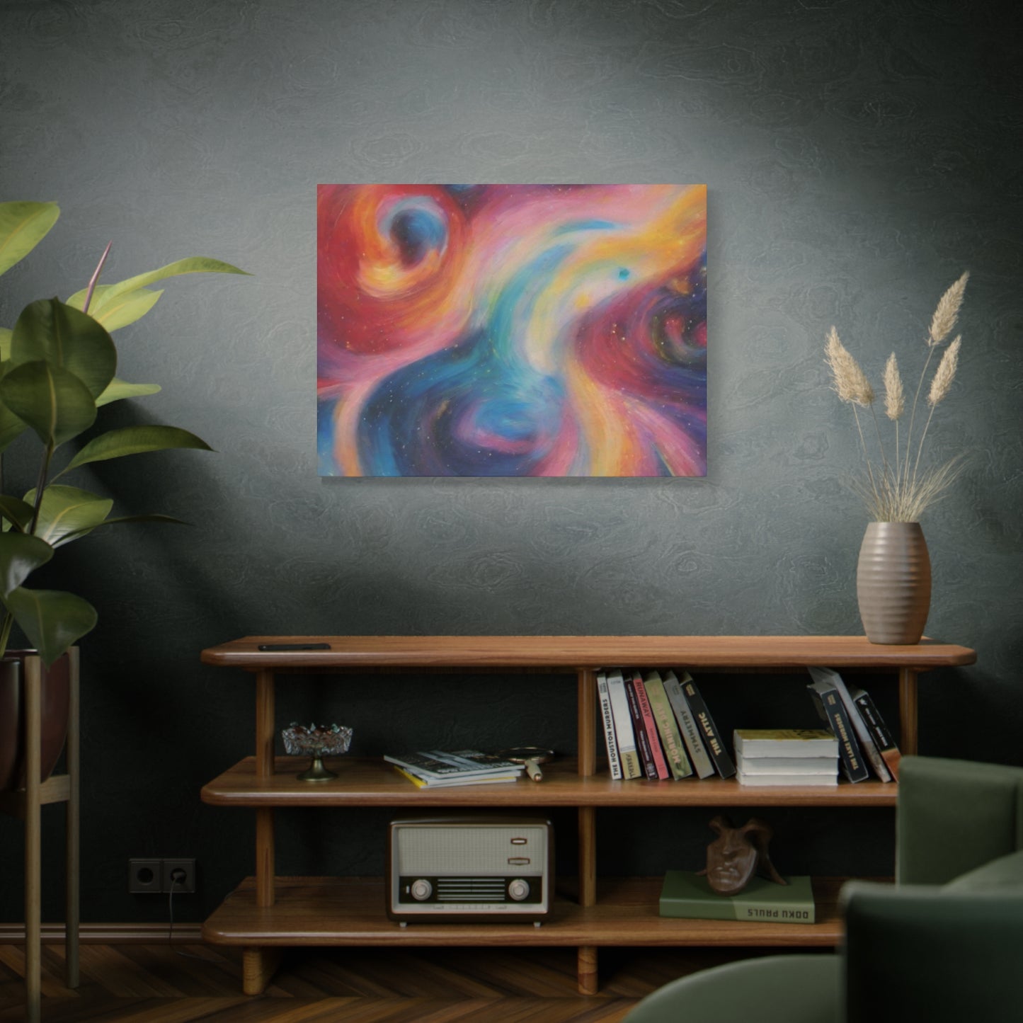 Abstract Art Canvas Print – Modern Wall Art, Digital Artwork, Matte Canvas, Ready to Hang, Home & Office Décor, Modern Wall Décor